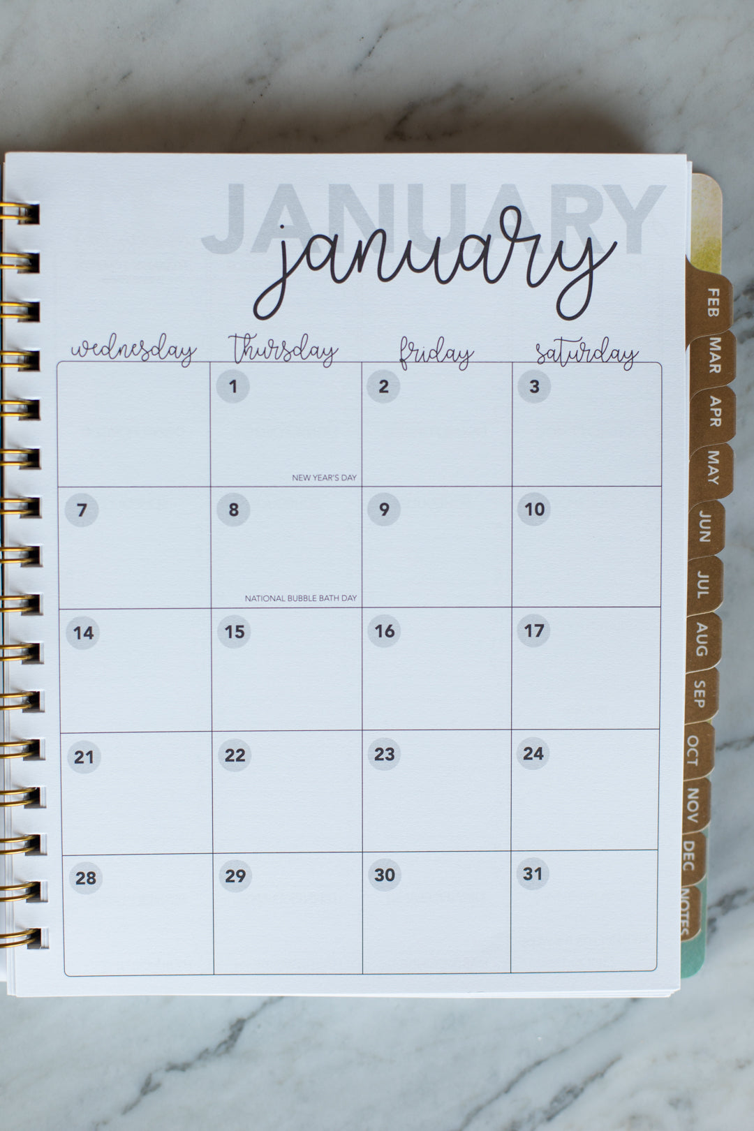 2026 Life + Style Weekly Planner: Coastal Breeze