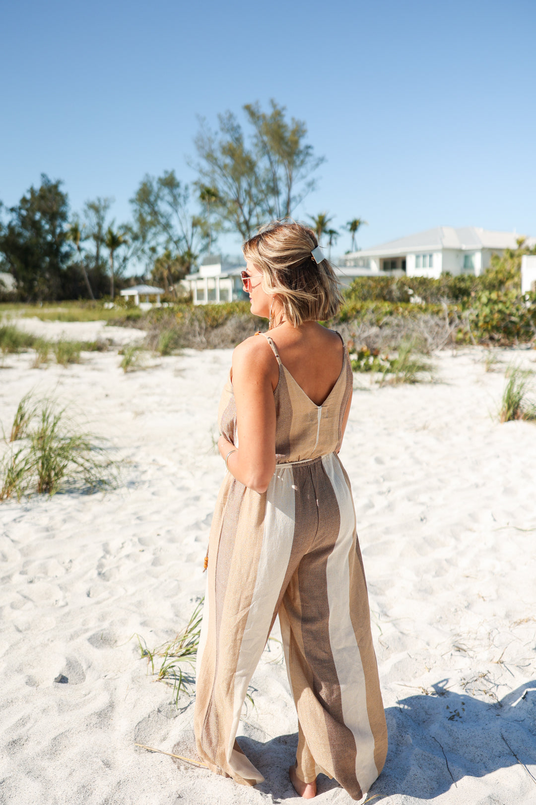 Sahara Metallic Jumpsuit | FINAL SALE