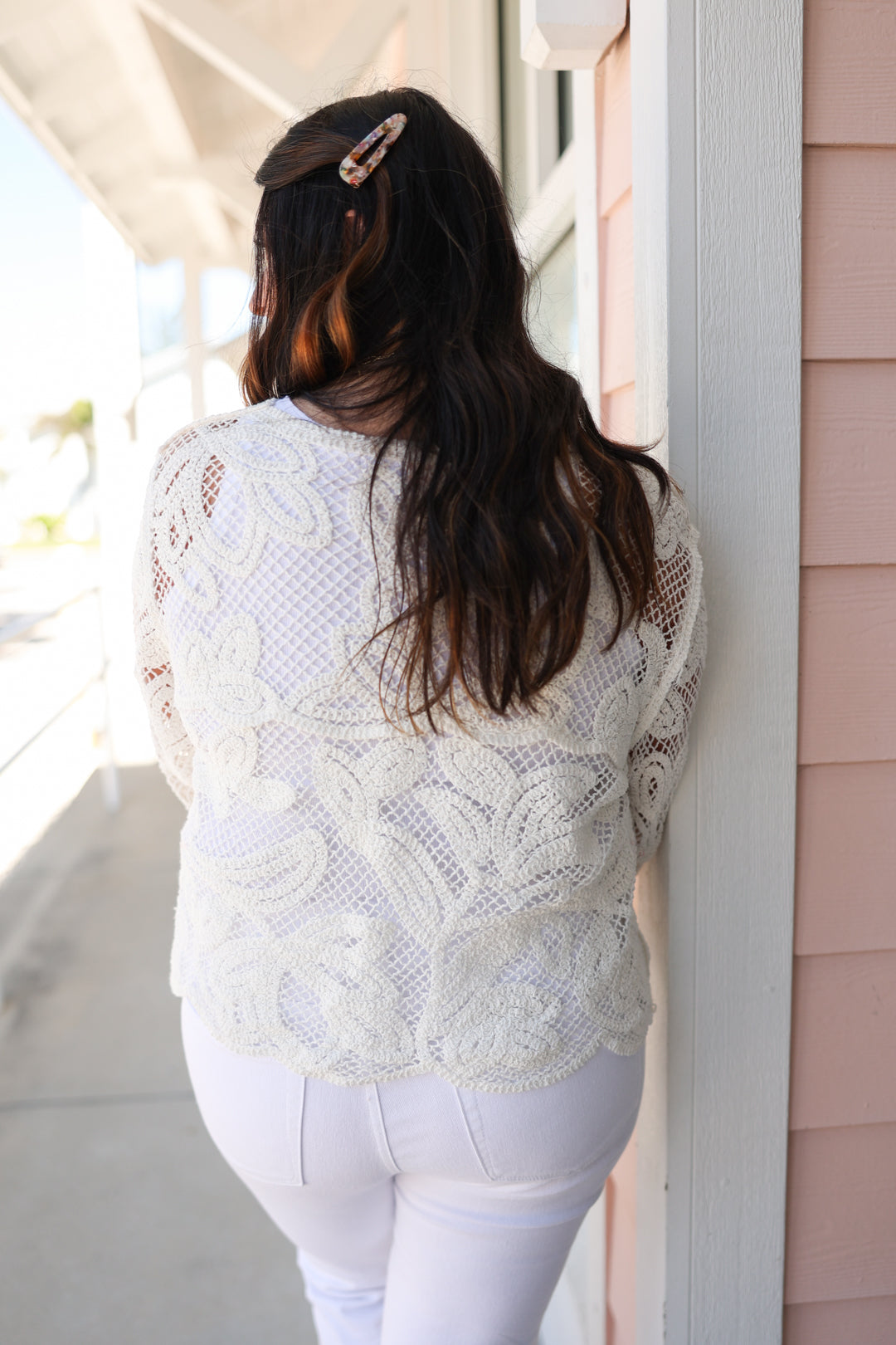Daisy Crochet Button Up | FINAL SALE