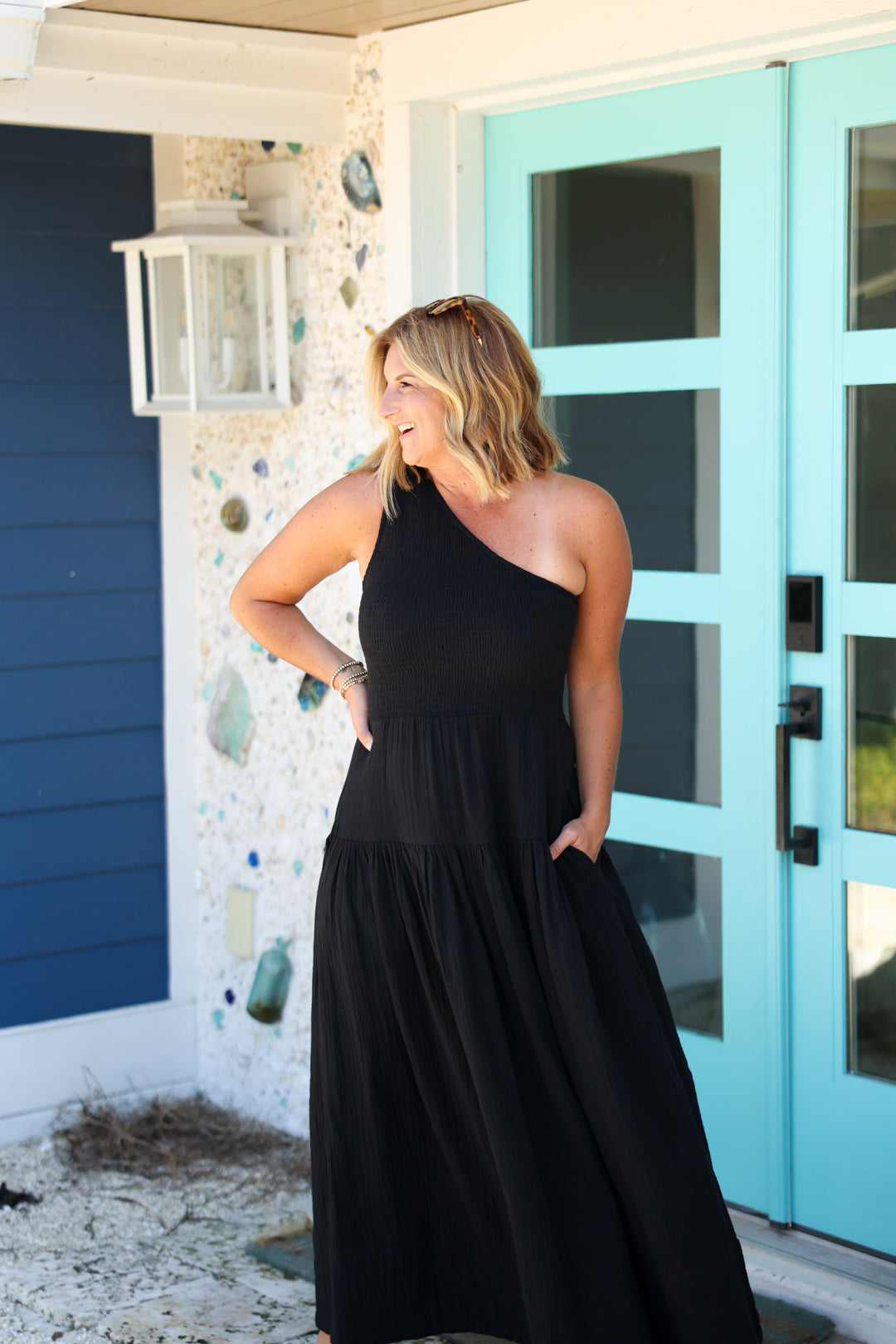 Palm Springs One Shoulder Dress | FINAL SALE