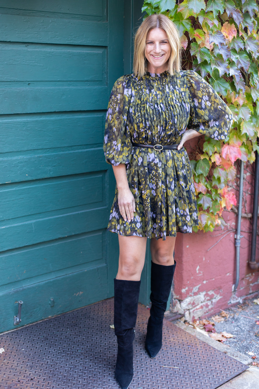 Everly Pleated Mini Dress | FINAL SALE