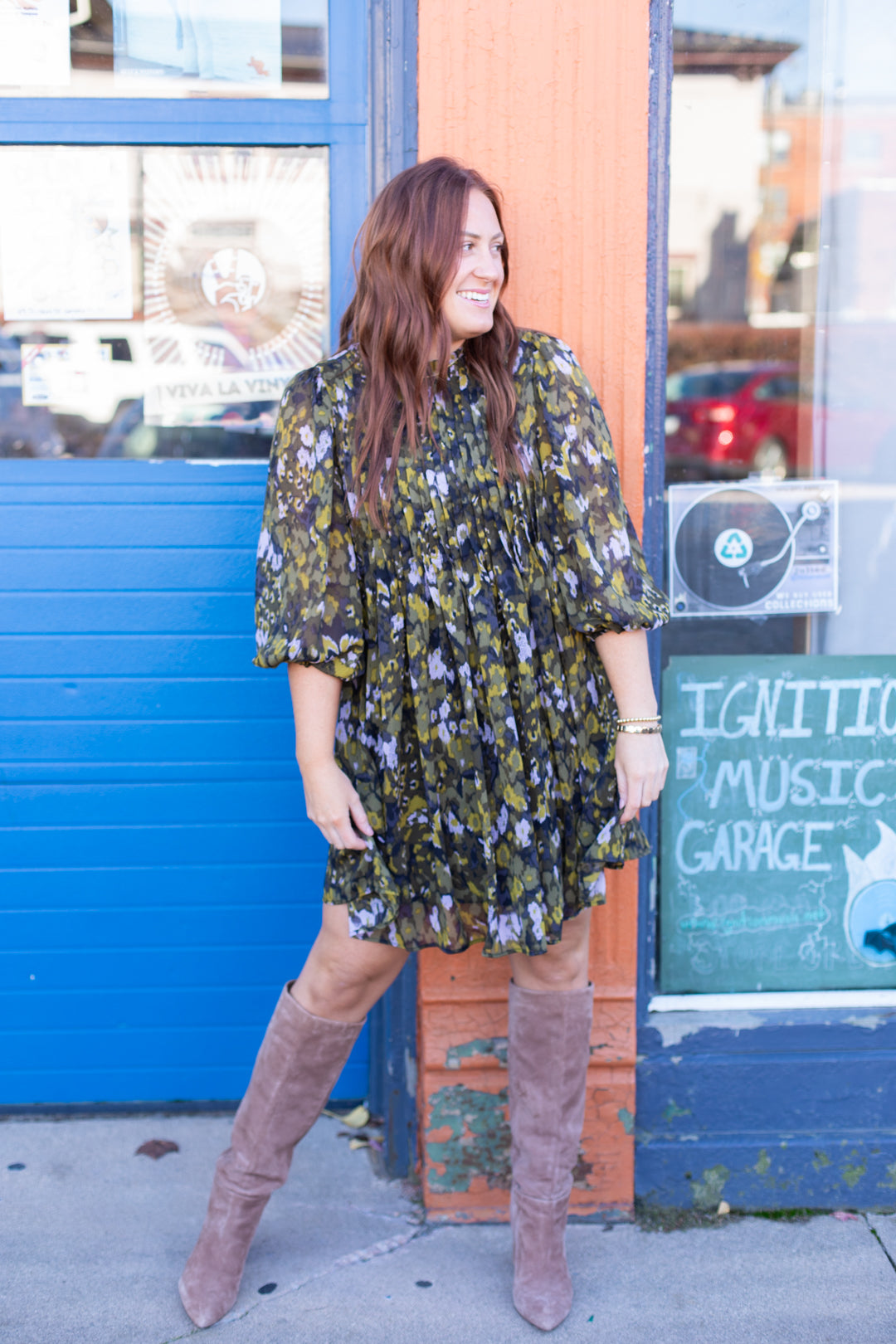 Everly Pleated Mini Dress | FINAL SALE