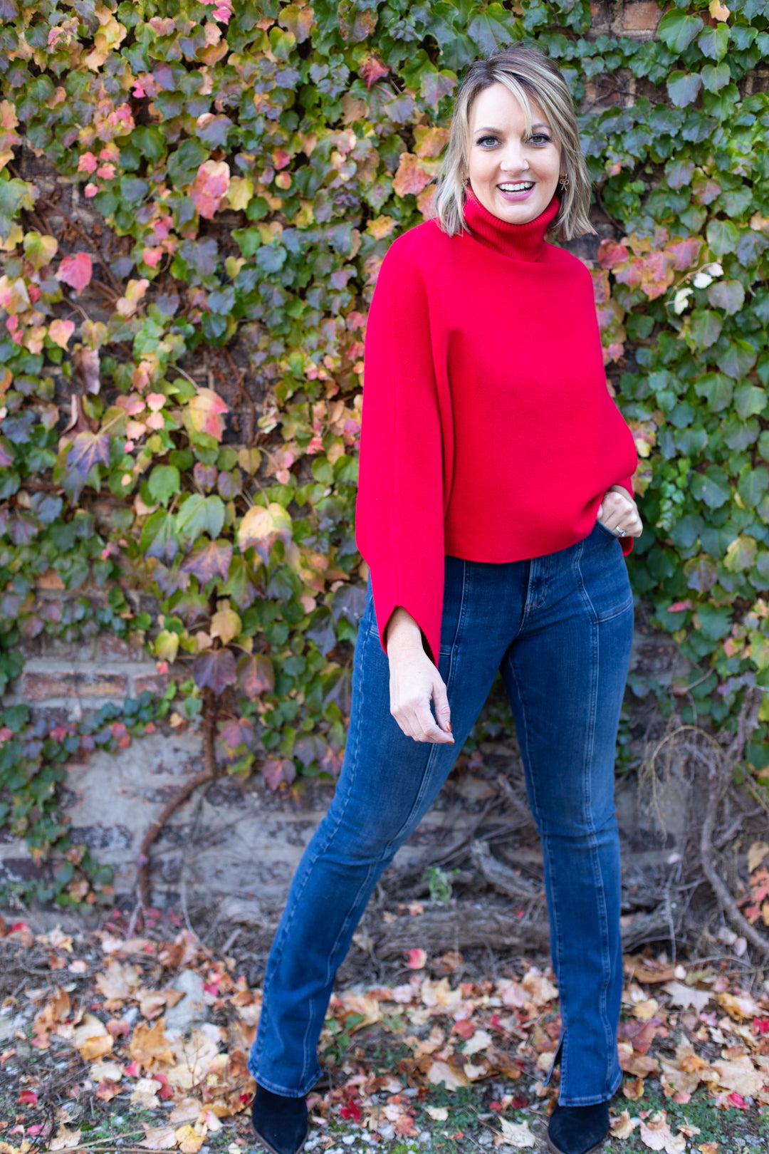 Bethany Dolman Button Poncho | FINAL SALE