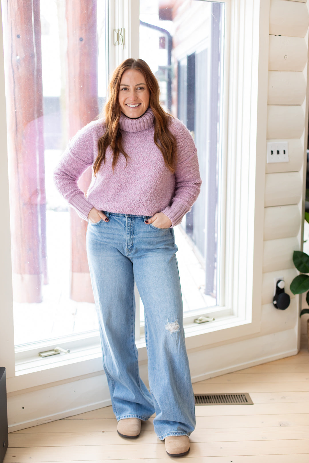 Vervet Baggy Wide Leg Jeans - Geneology| FINAL SALE