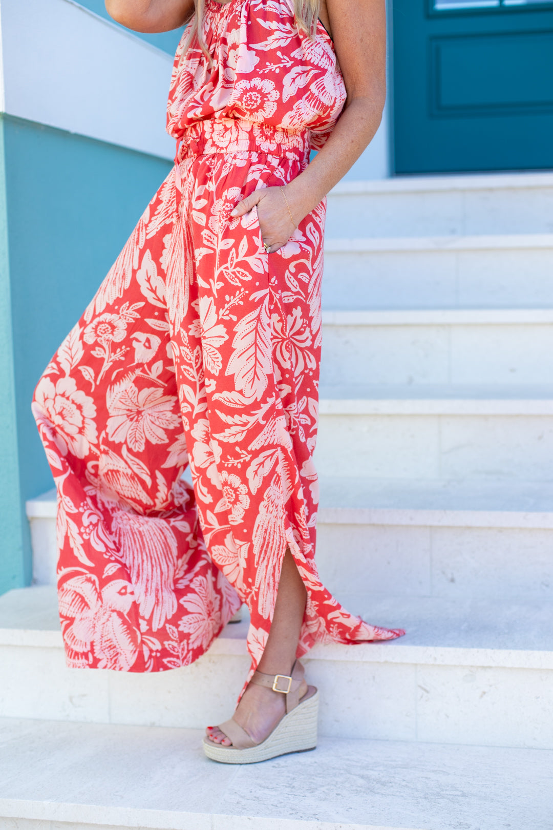 St Marteen Floral Pants | FINAL SALE