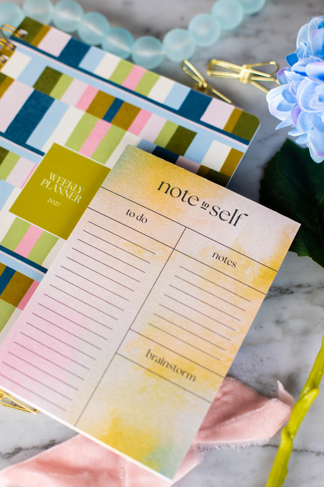 Life + Style Notepad: Colorblock