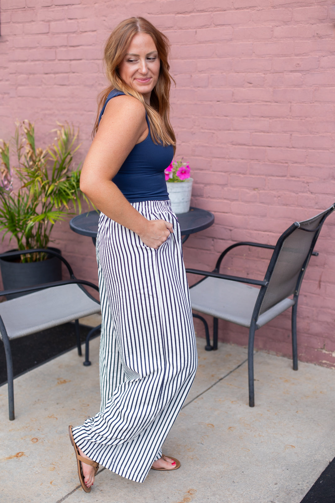 Parker Striped Pants