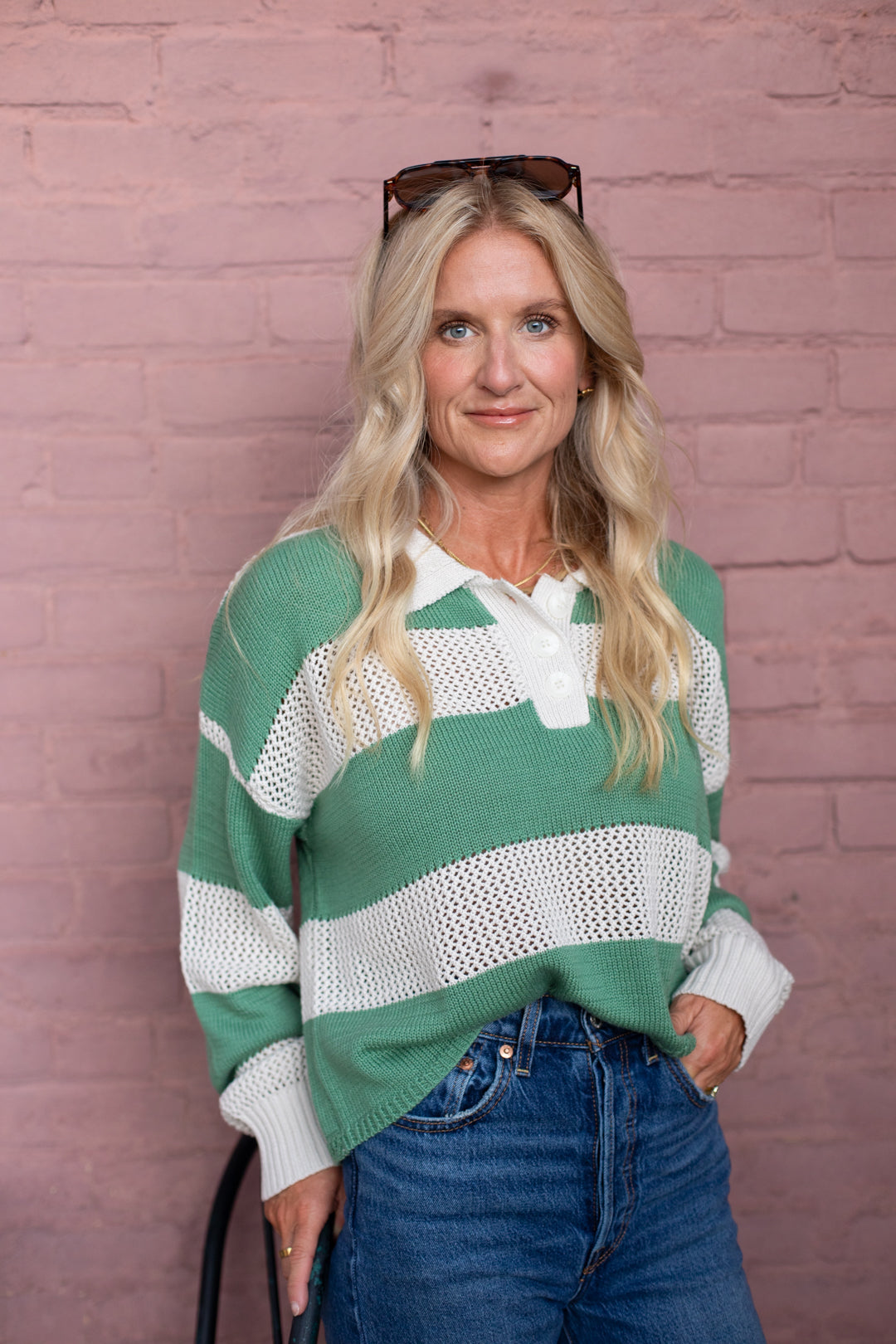 Rugby Polo Sweater