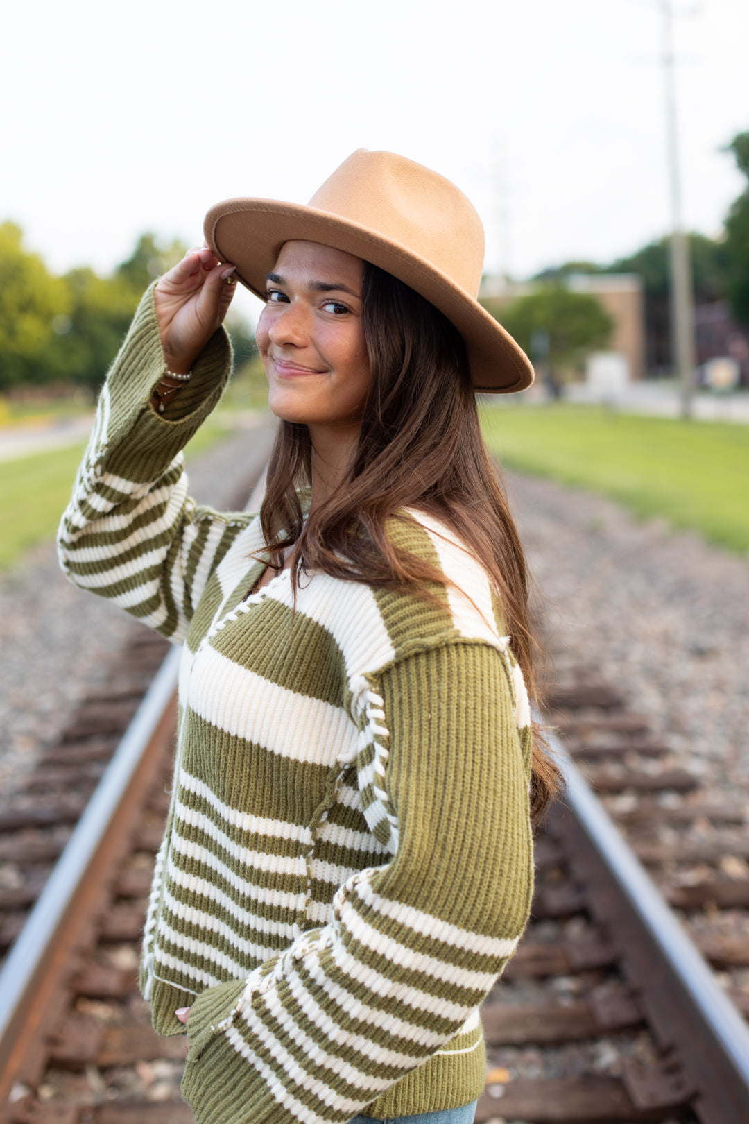 Deidra Multi Stripe Cardigan