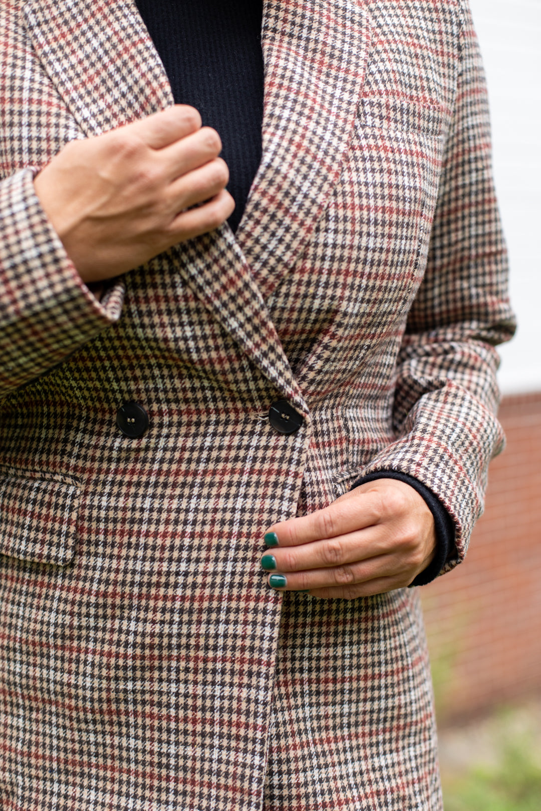 Arvada Houndstooth Blazer