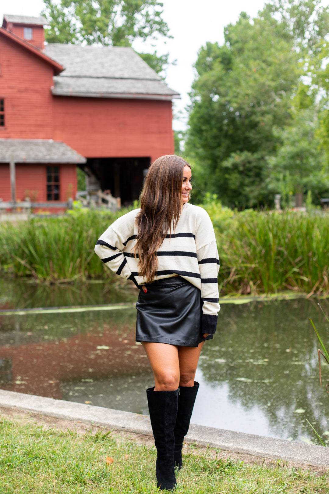 Jordane Striped Sweater