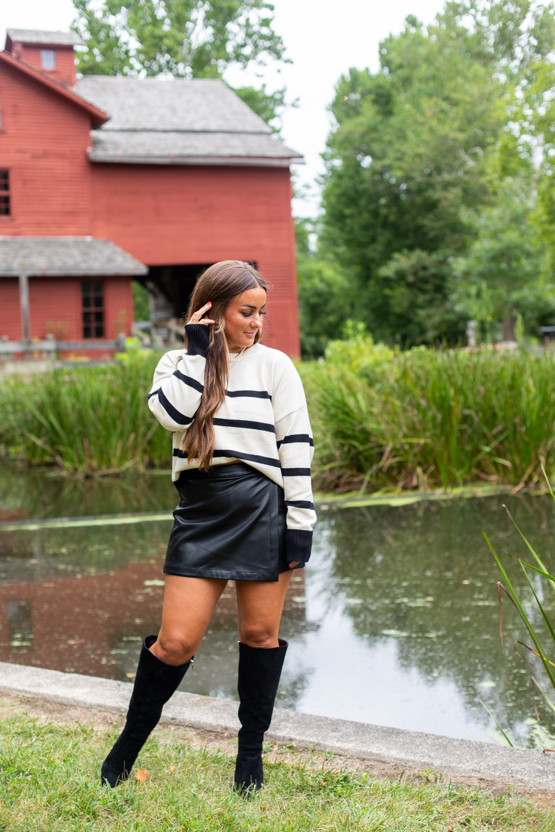 Jordane Striped Sweater