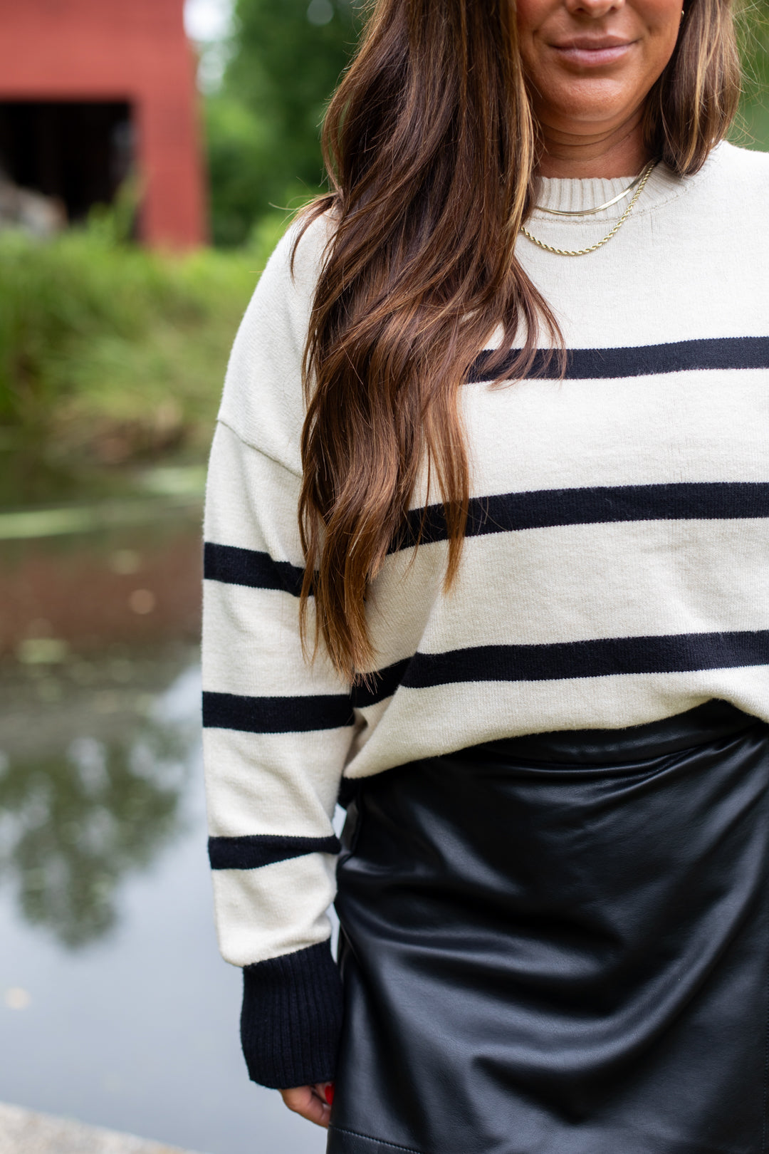 Jordane Striped Sweater