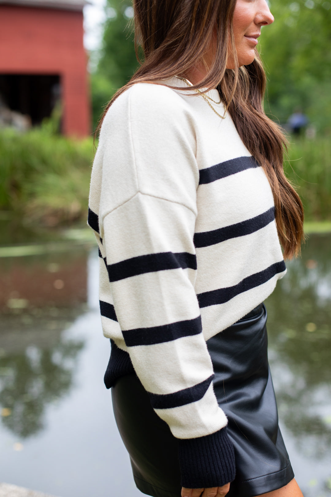 Jordane Striped Sweater