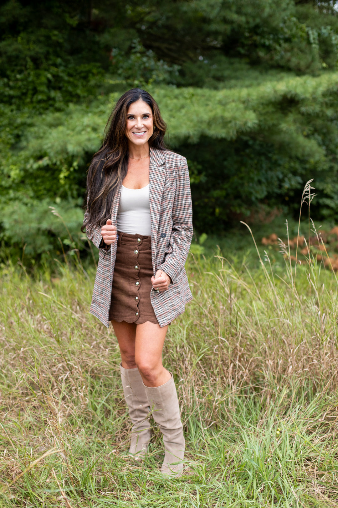 Arvada Houndstooth Blazer