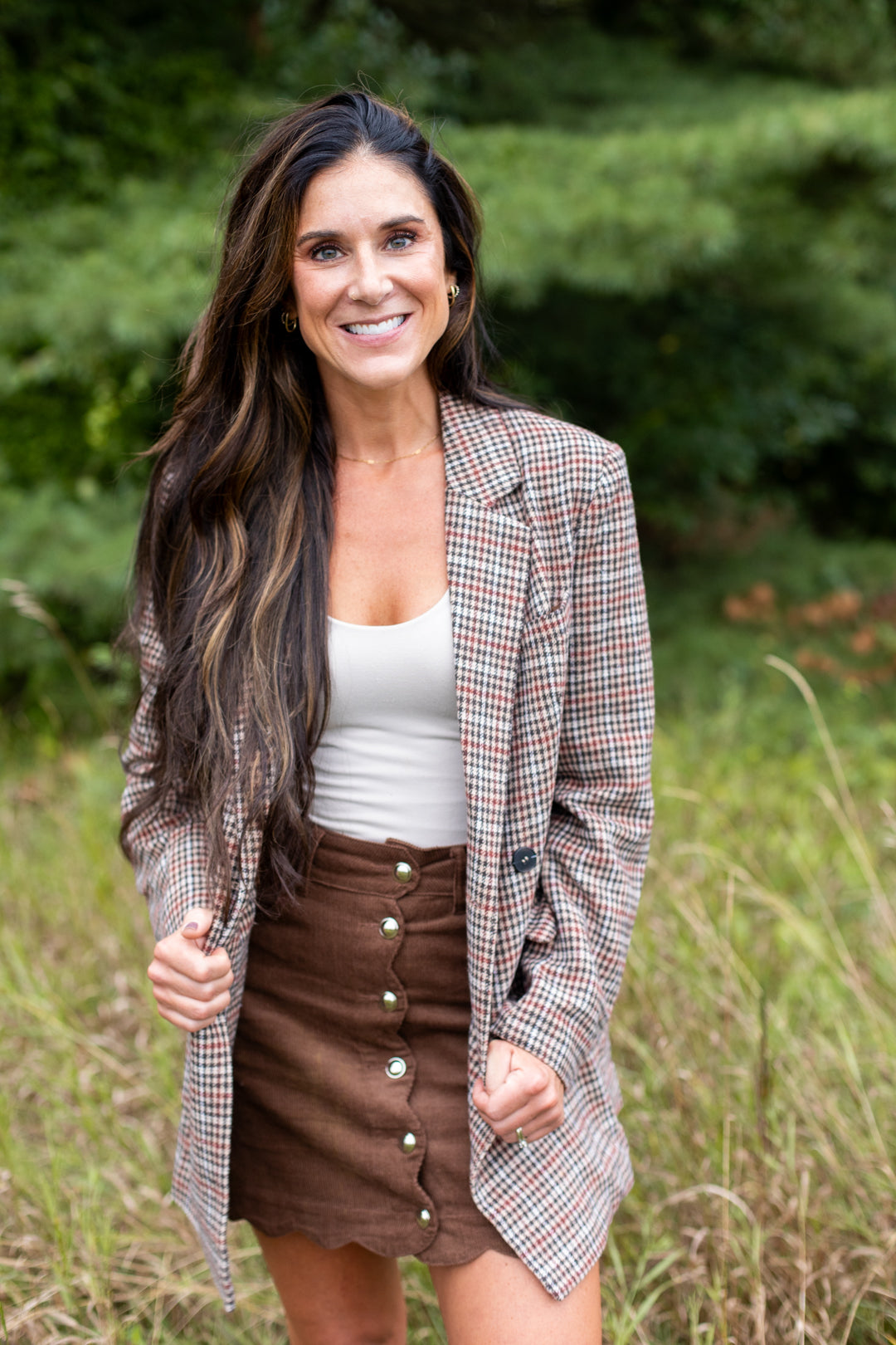 Arvada Houndstooth Blazer