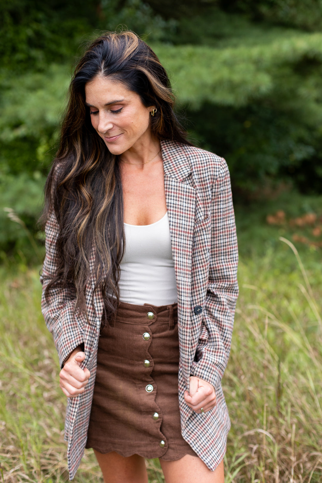 Arvada Houndstooth Blazer