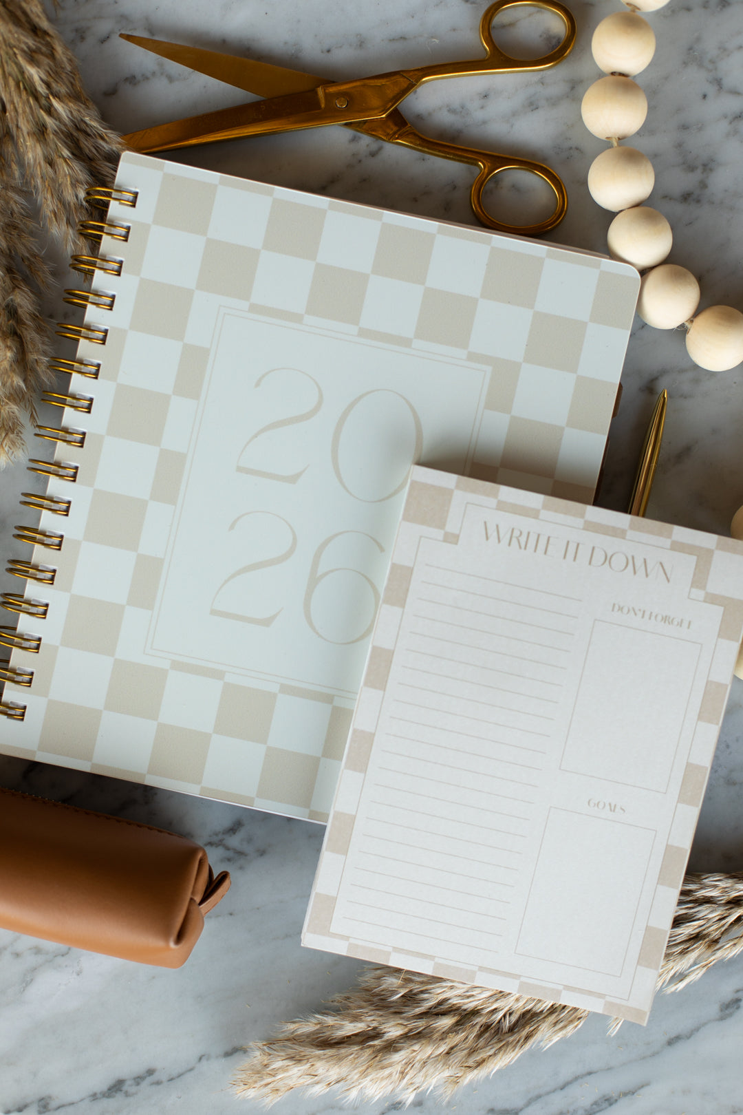 2026 Life + Style Weekly Planner: Tonal Check