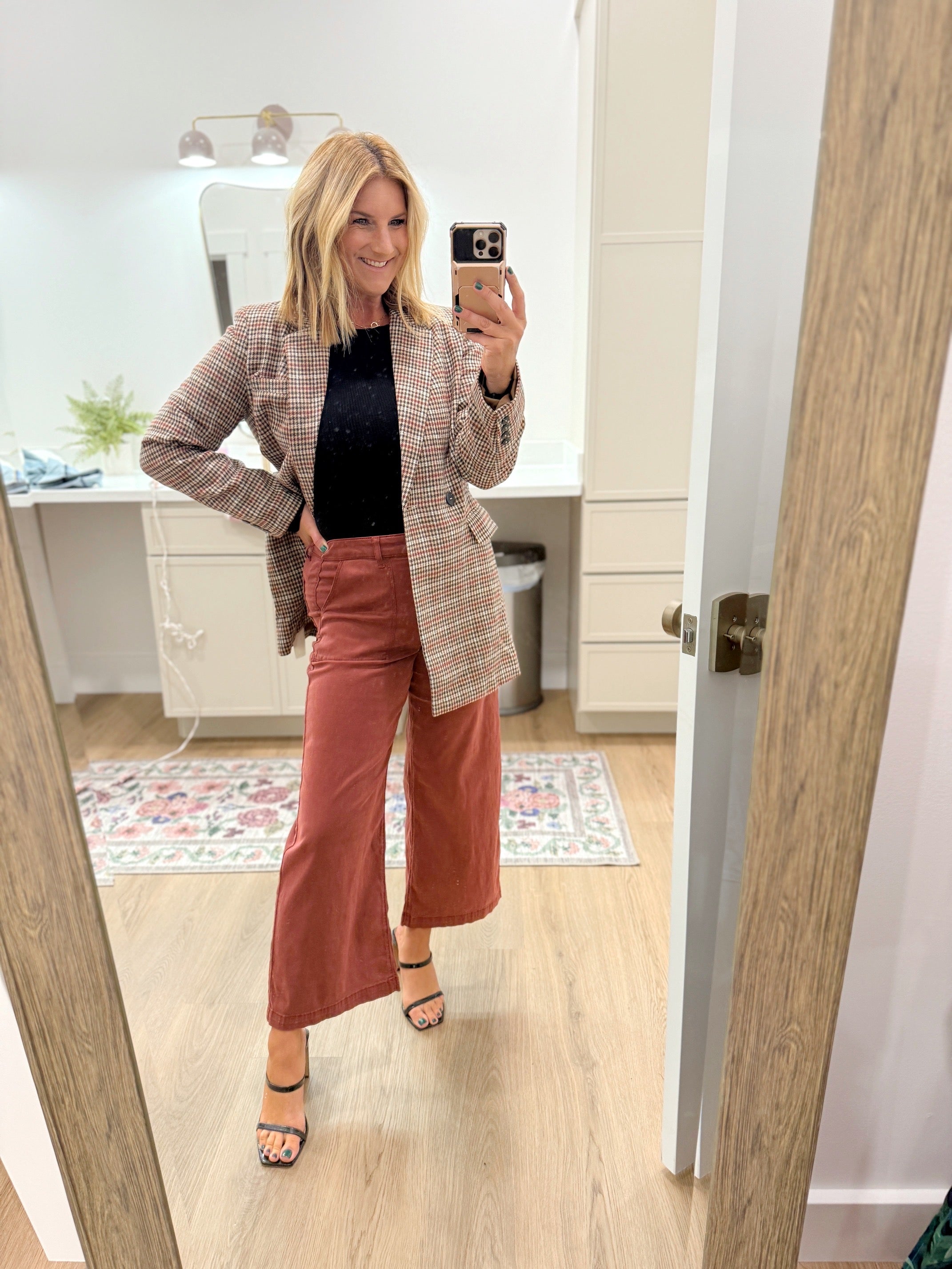 Arvada Houndstooth Blazer