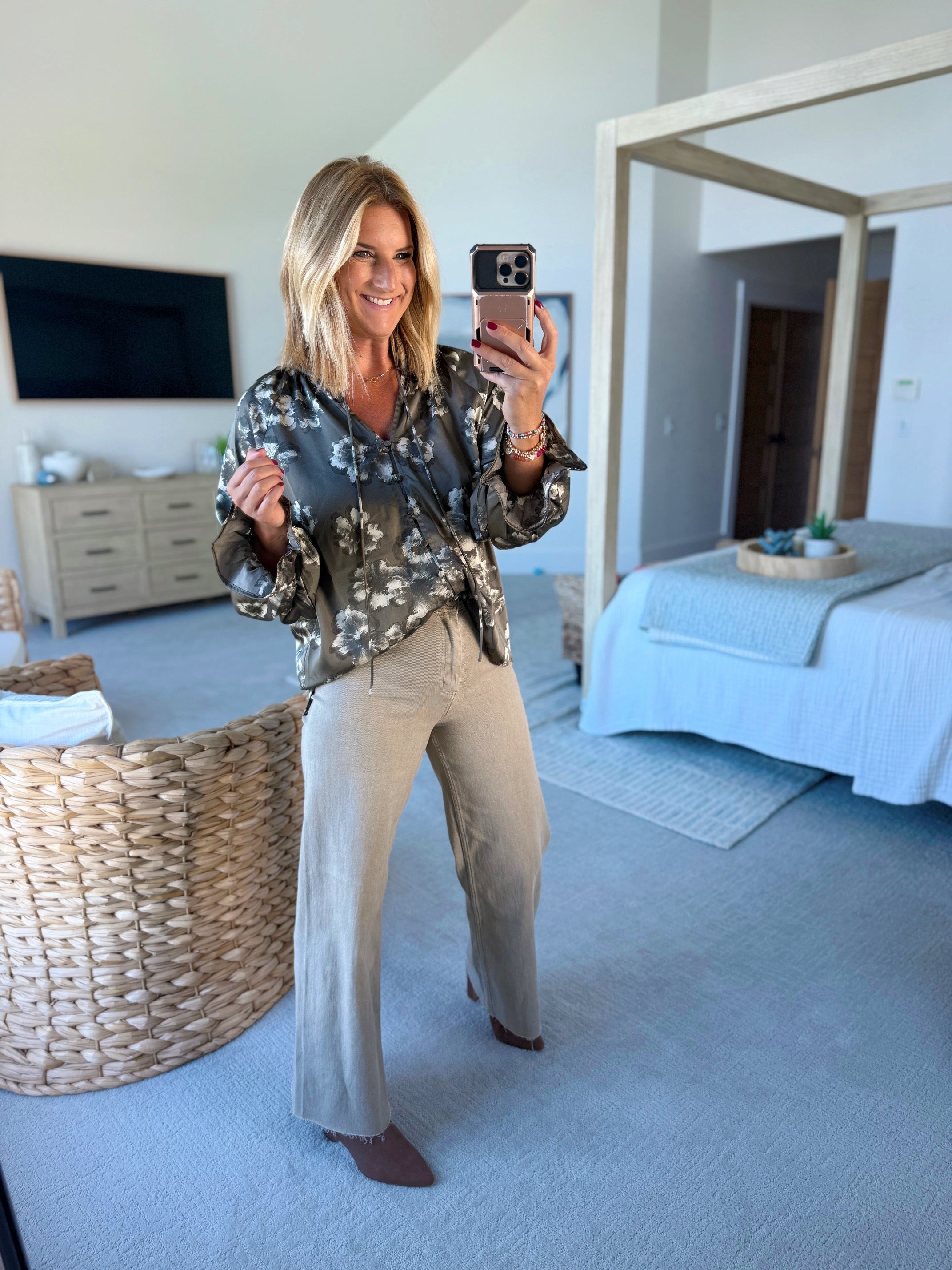 Kendall Satin Top