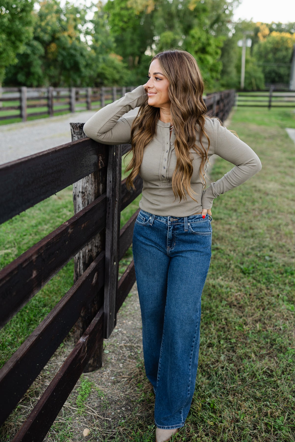Just Black Denim Straight Dark Wash Jean