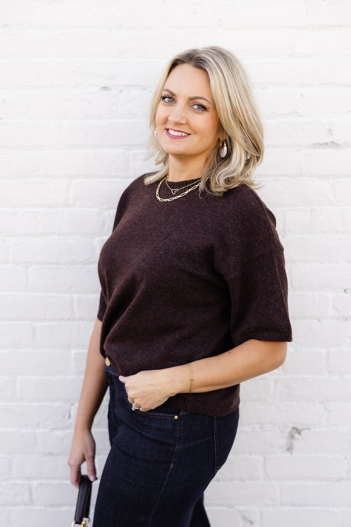 Mocha Knit Sweater