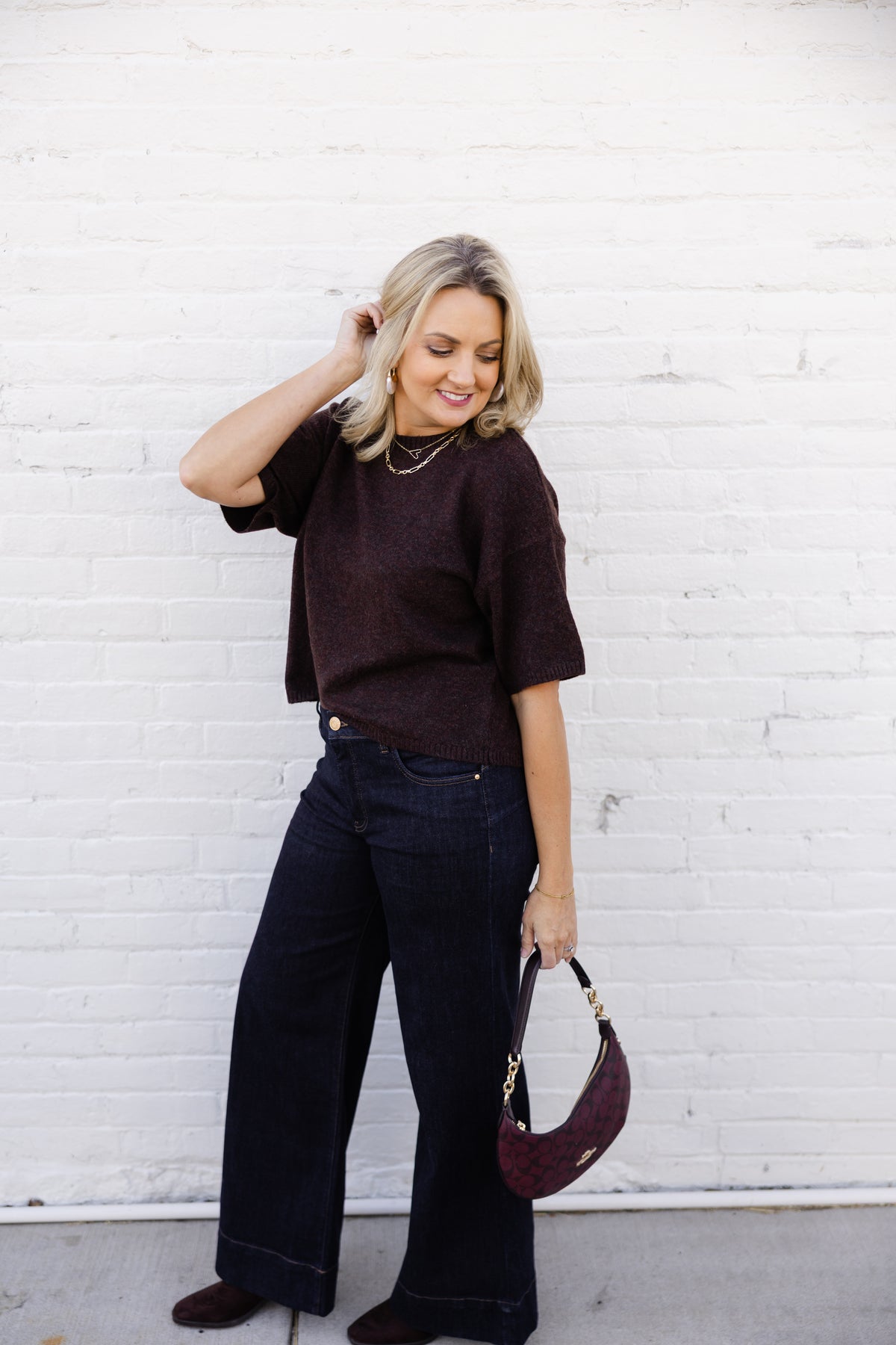 Mocha Knit Sweater