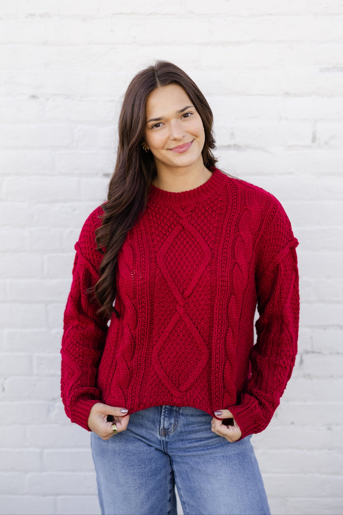 Adela Cable Knit Sweater