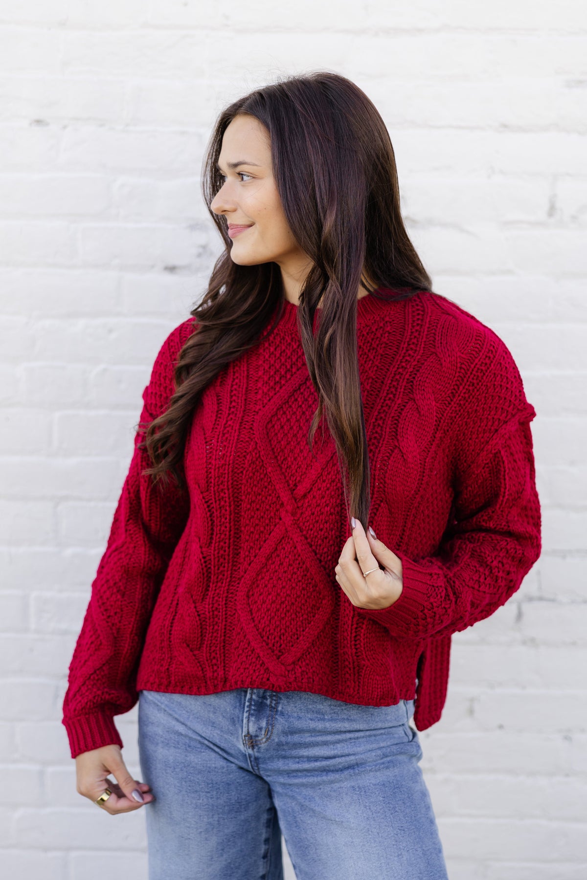 Adela Cable Knit Sweater