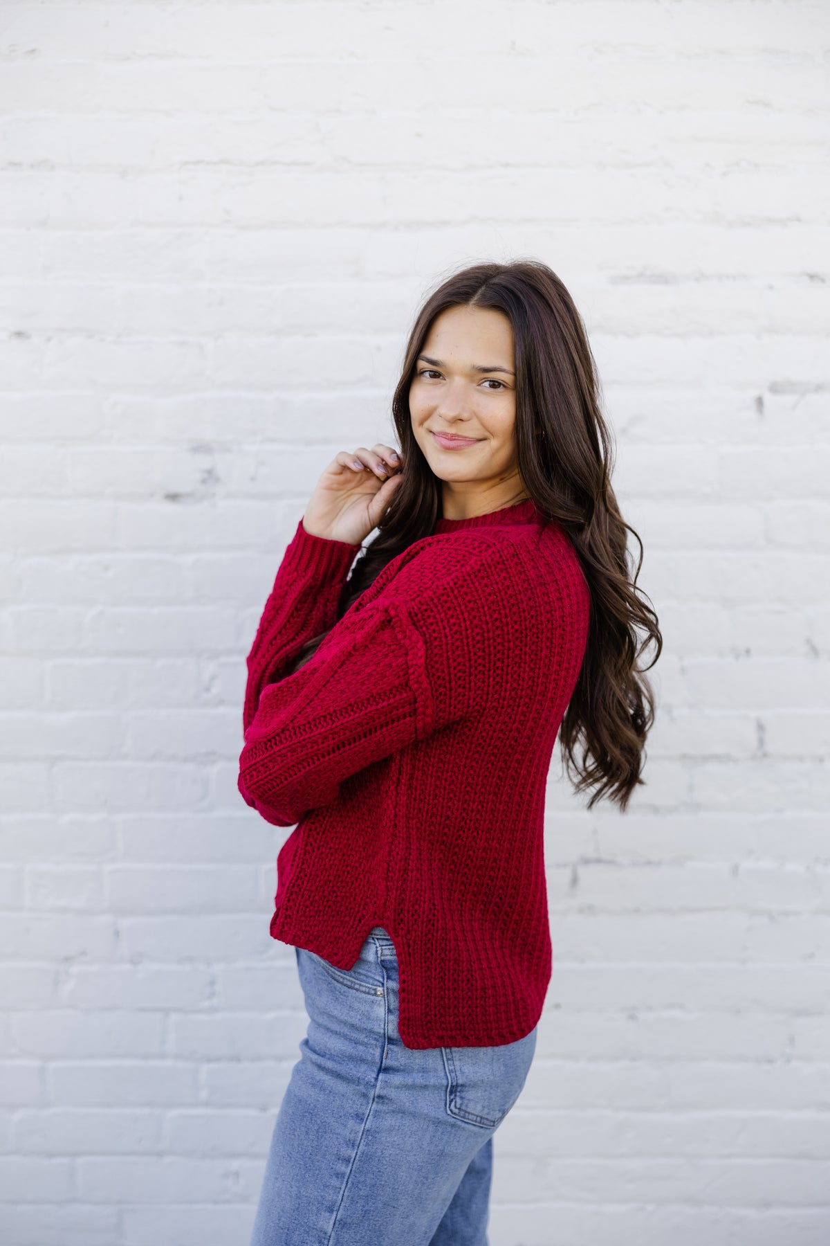 Adela Cable Knit Sweater