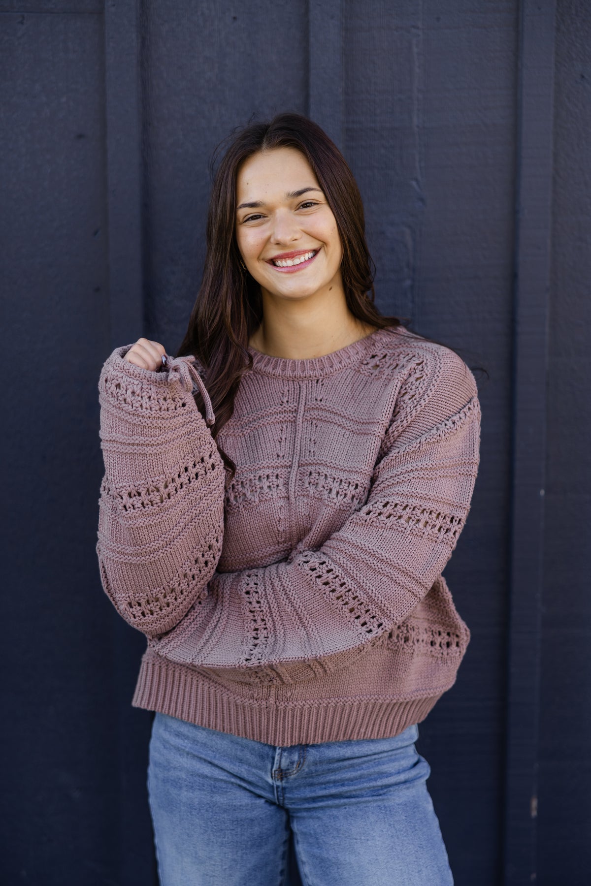 Brooklyn Crochet Sweater