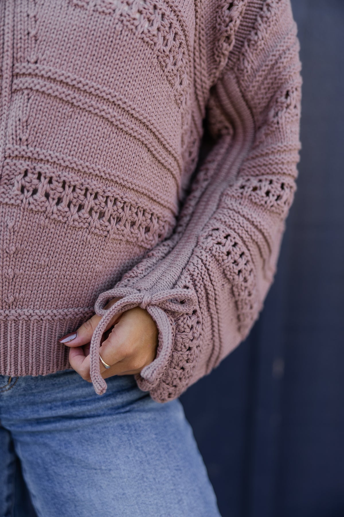 Brooklyn Crochet Sweater