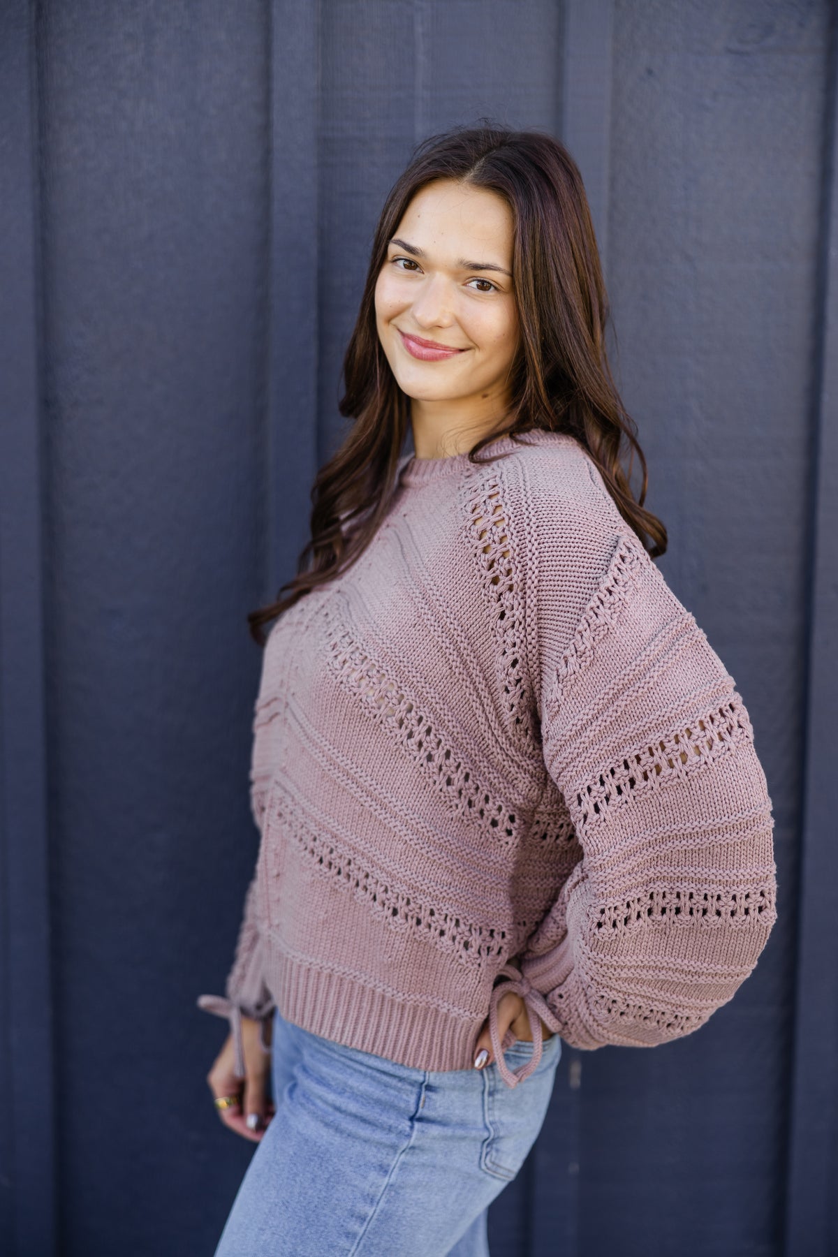 Brooklyn Crochet Sweater