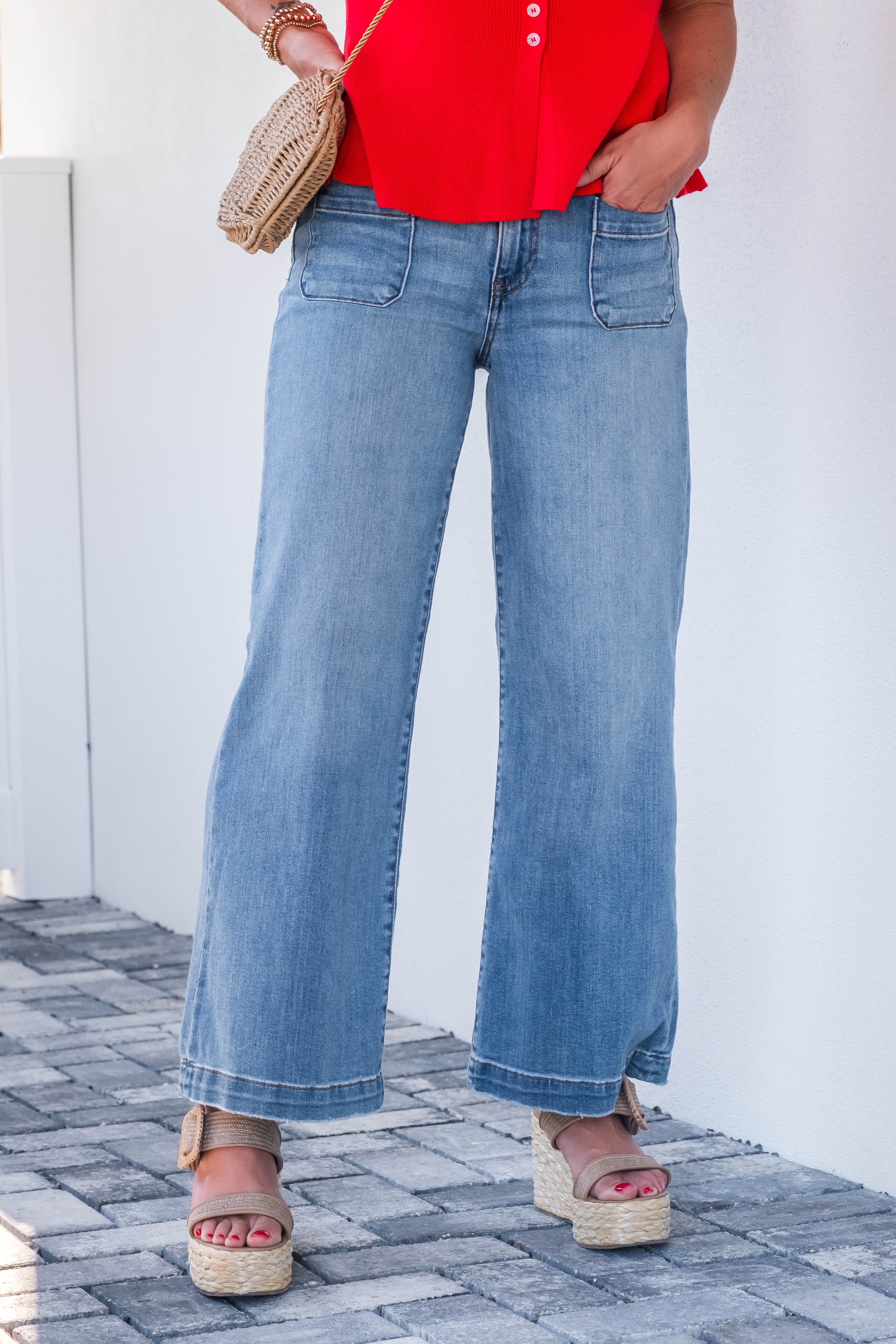KUT from the Kloth Meg High Rise w/ Patch Pockets