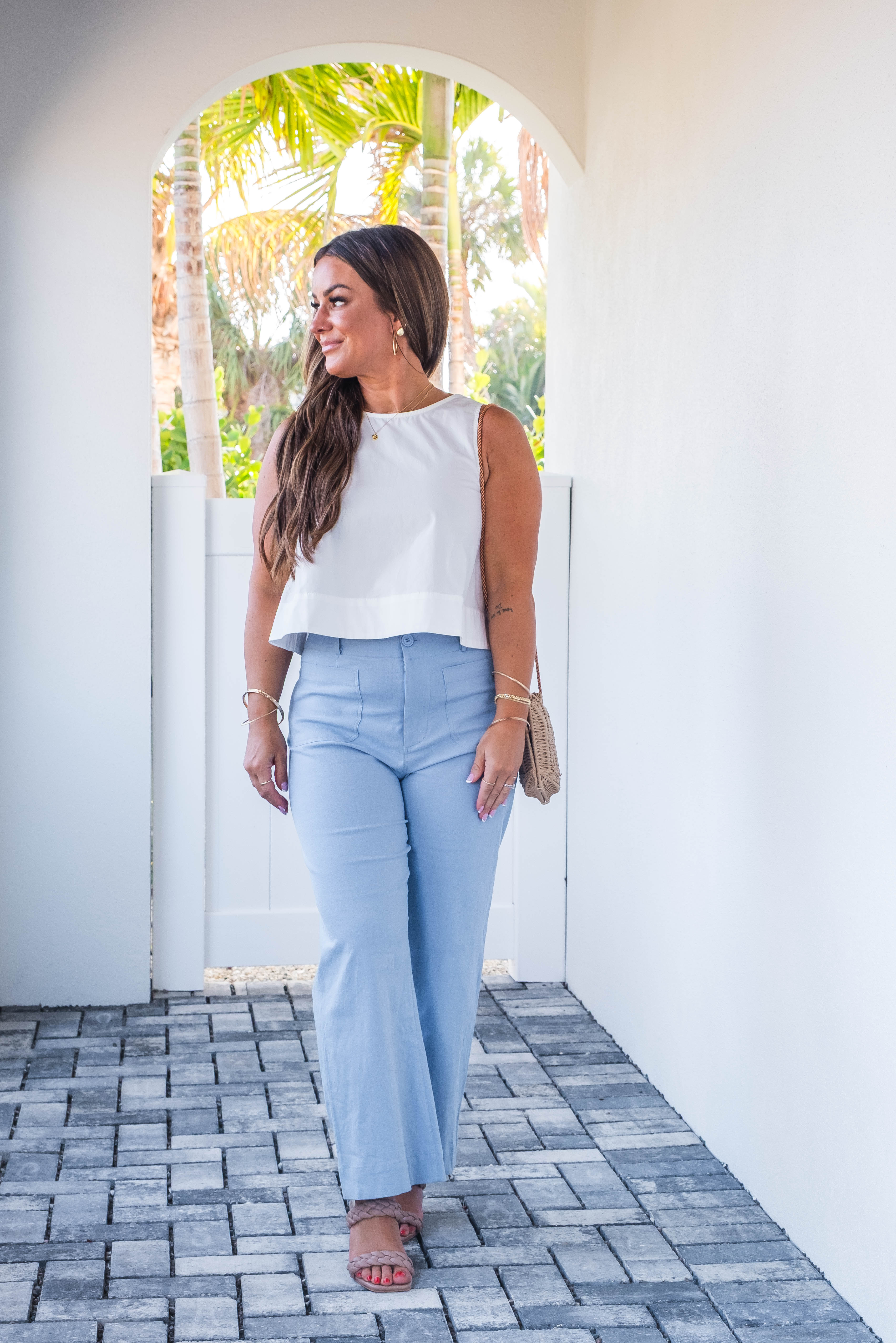 Vineyard Linen Blend Pant