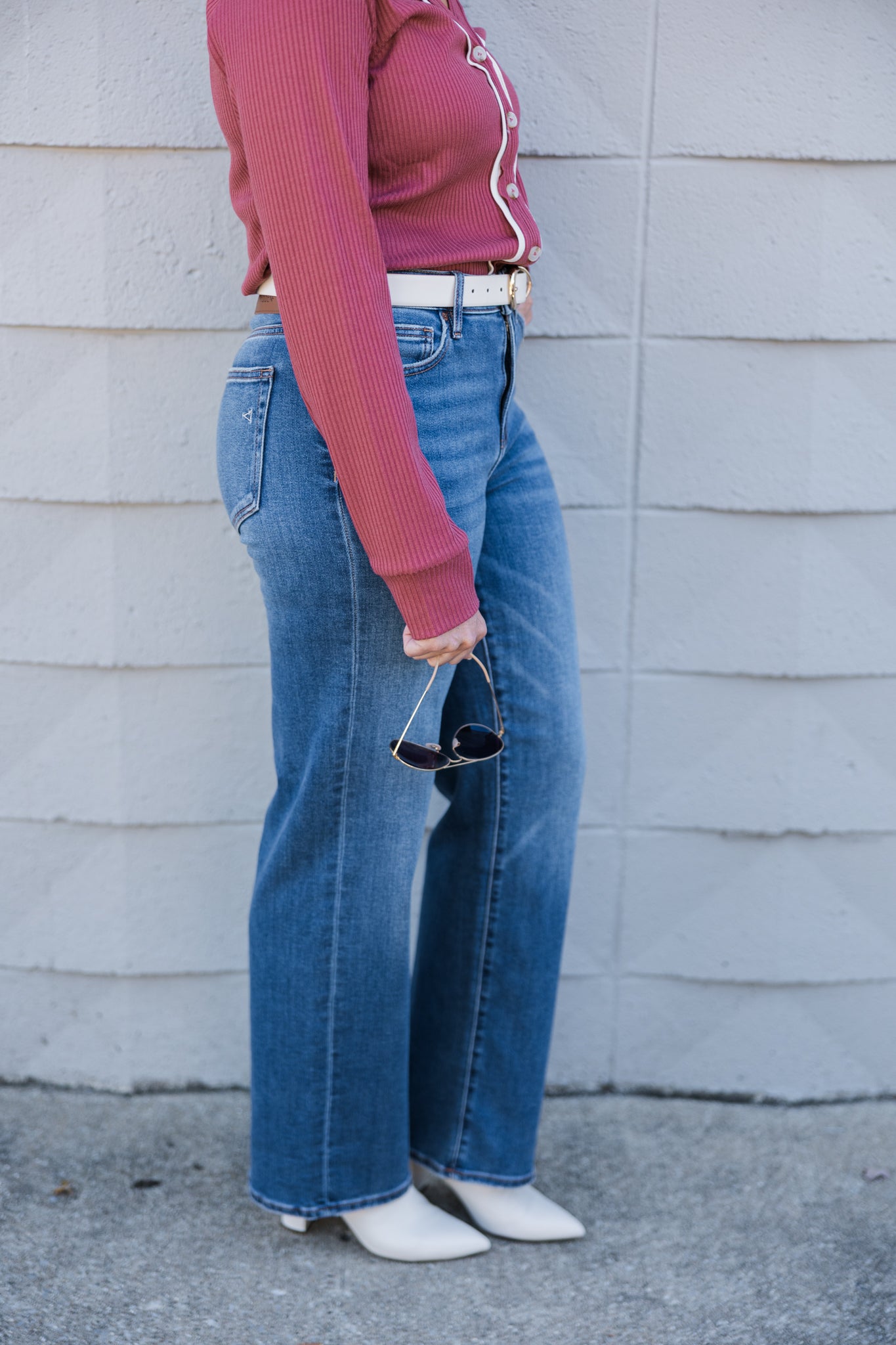 Hidden Jeans High Rise Straight Jeans