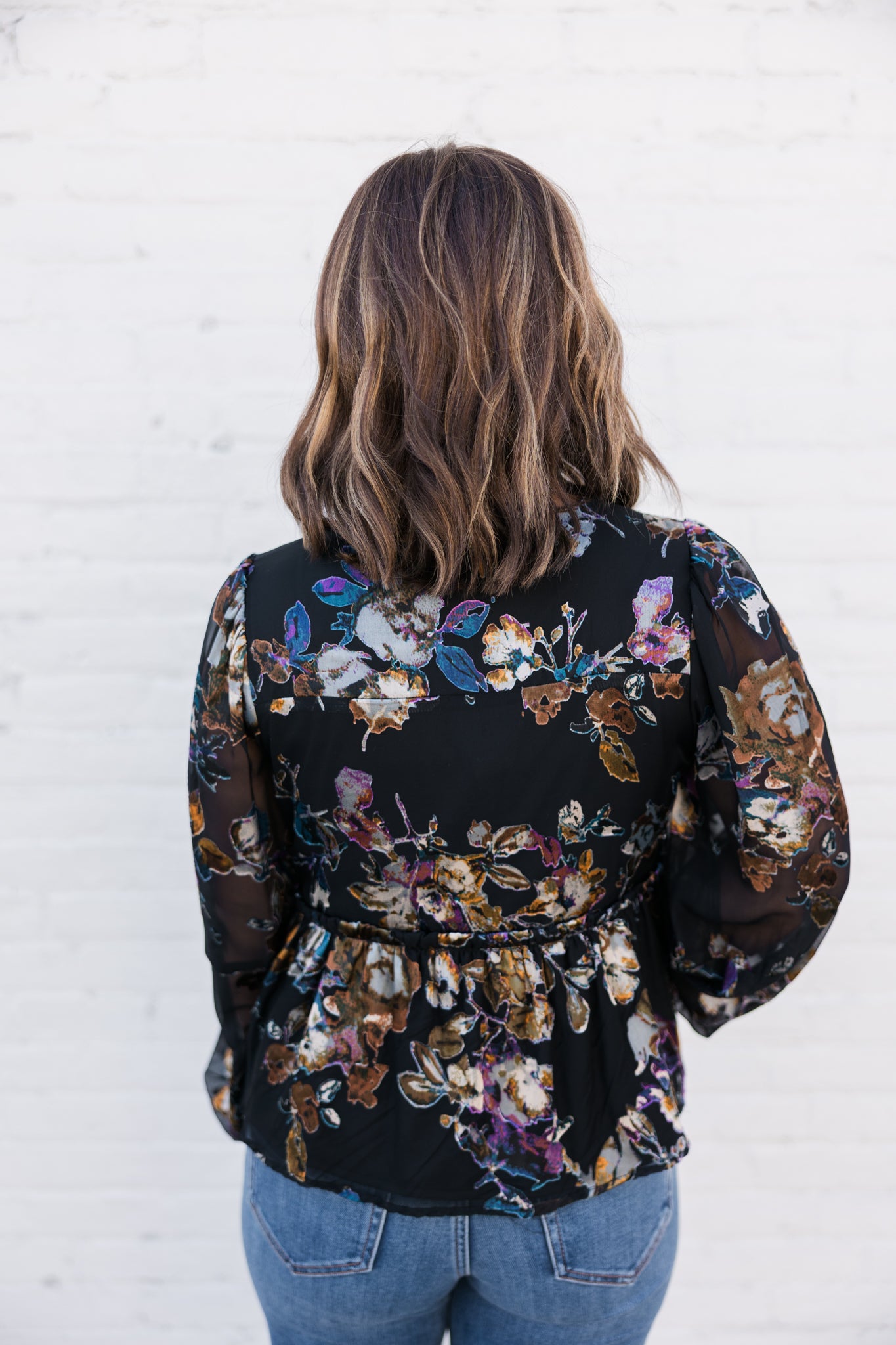 Lola Tie Floral Top
