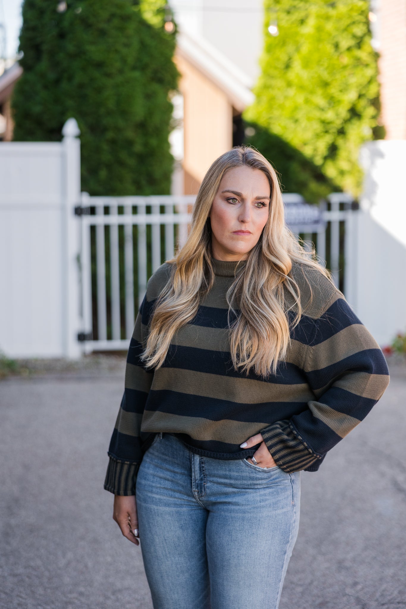 Lucky Day Striped Sweater