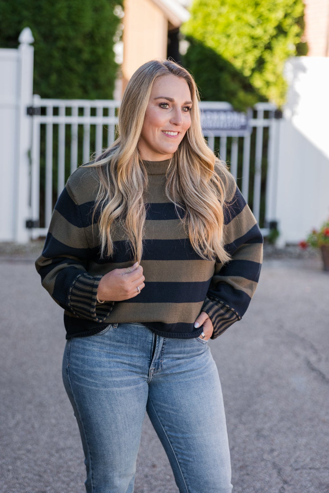 Lucky Day Striped Sweater