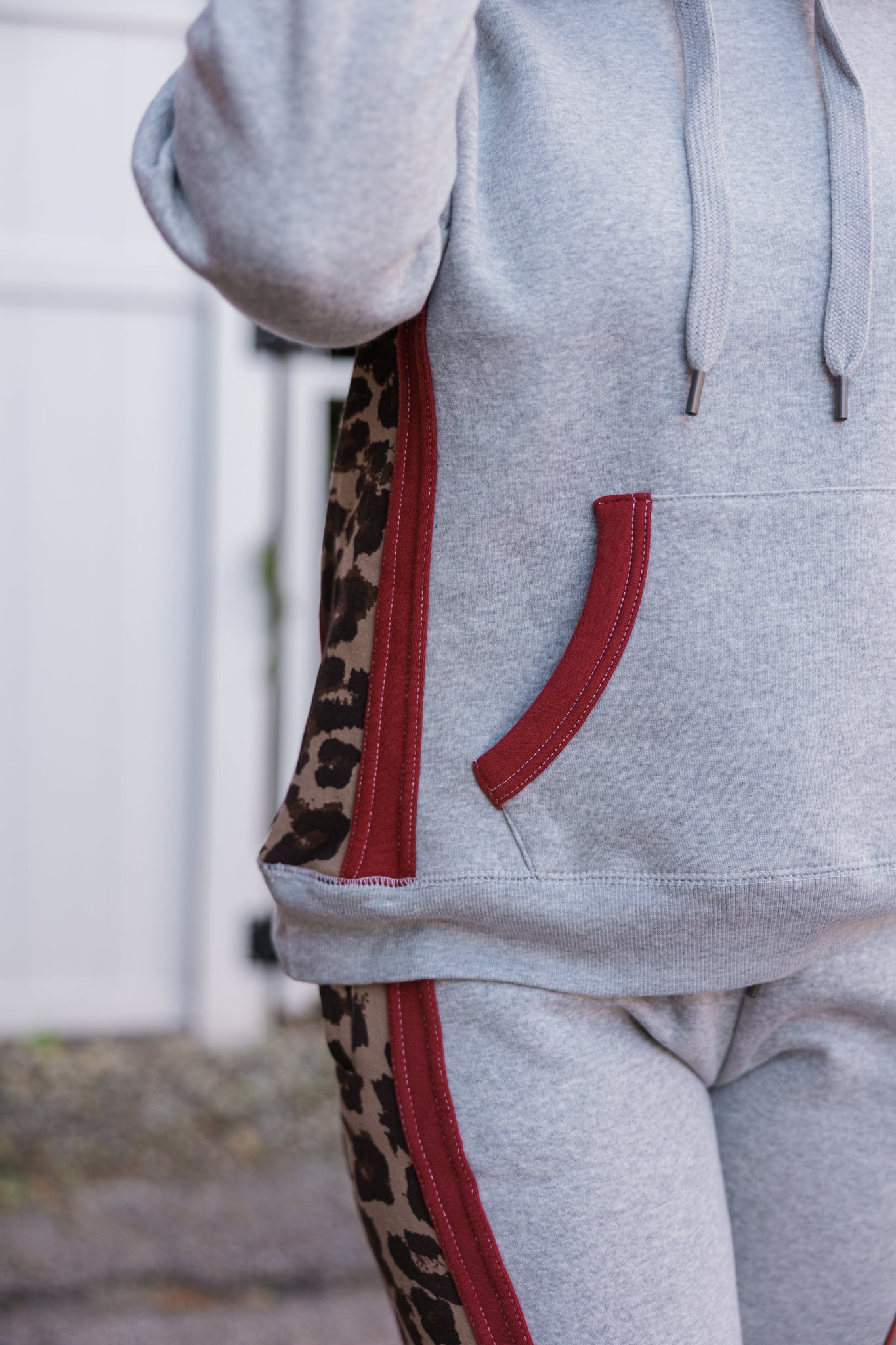 Leopard Print Hoodie