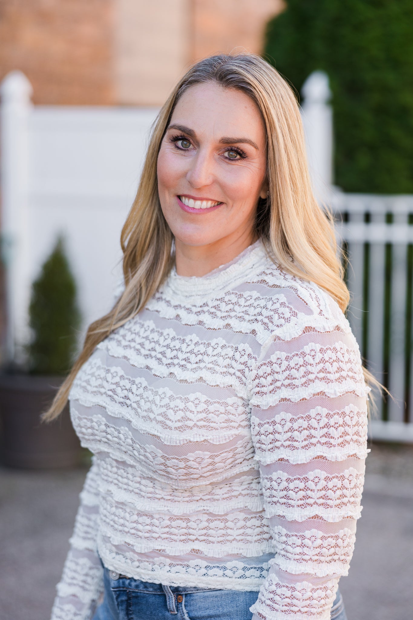 Leighton Lace Long Sleeve