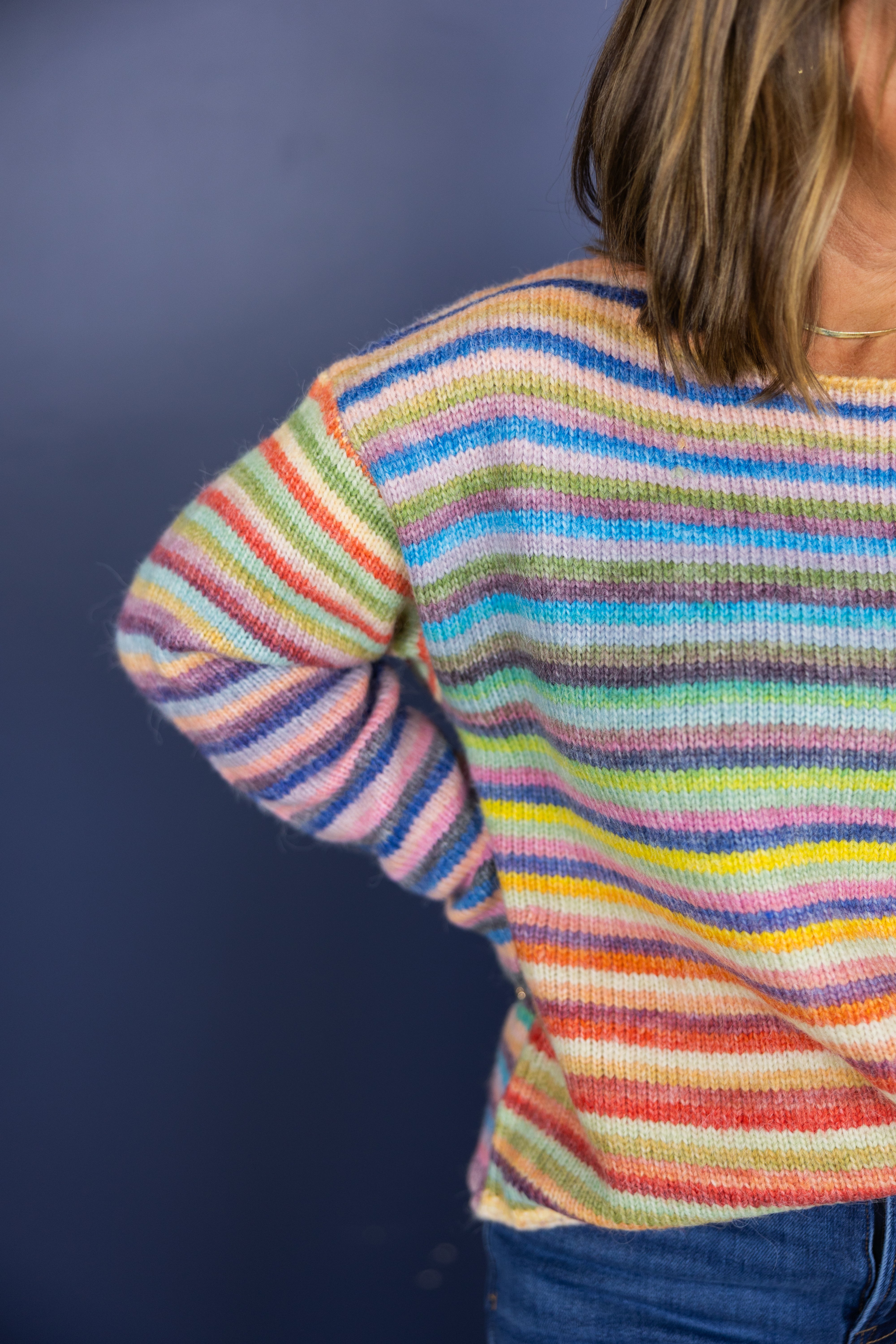 Rainbow Mix Sweater