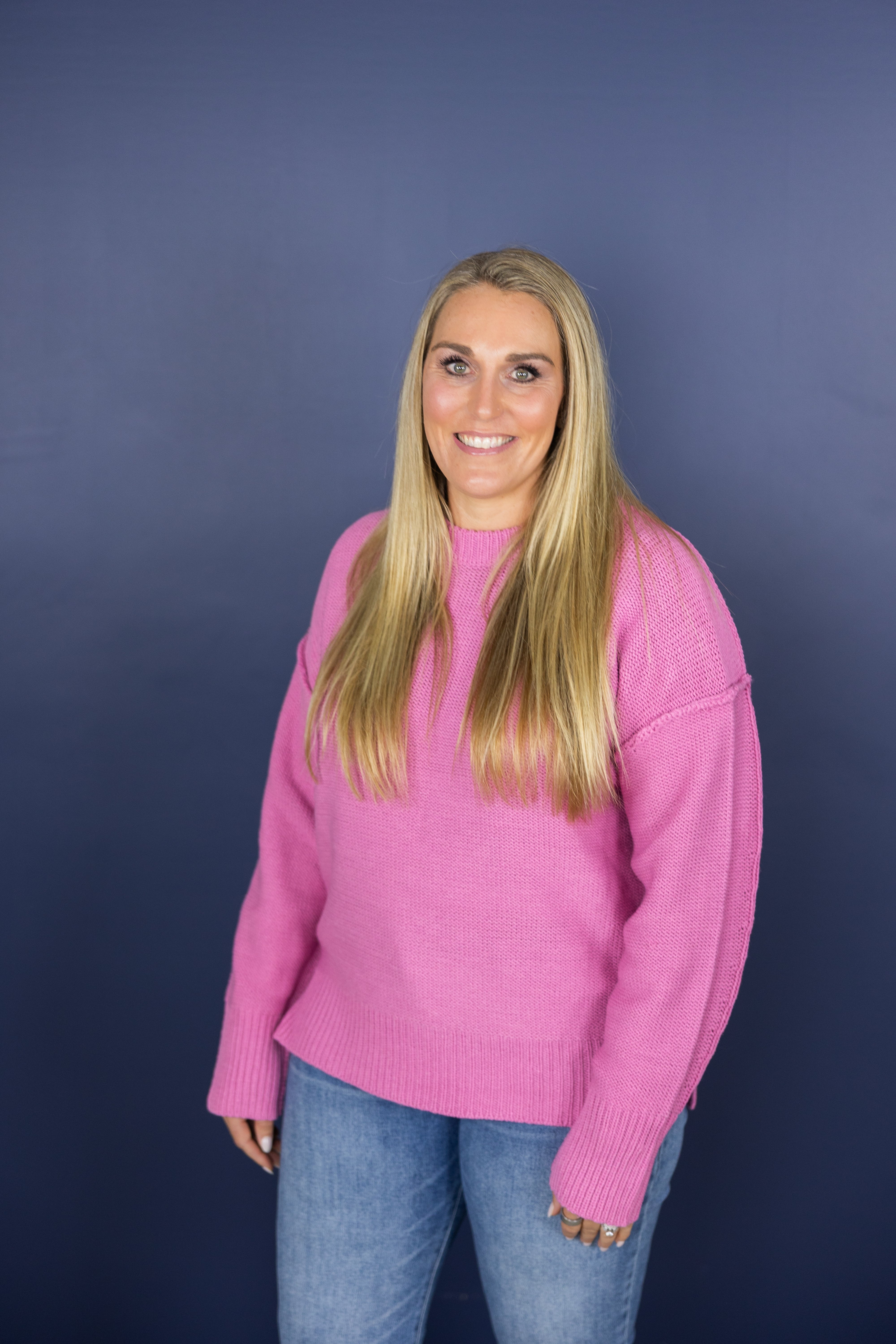 Pleasantly Pink Sweater