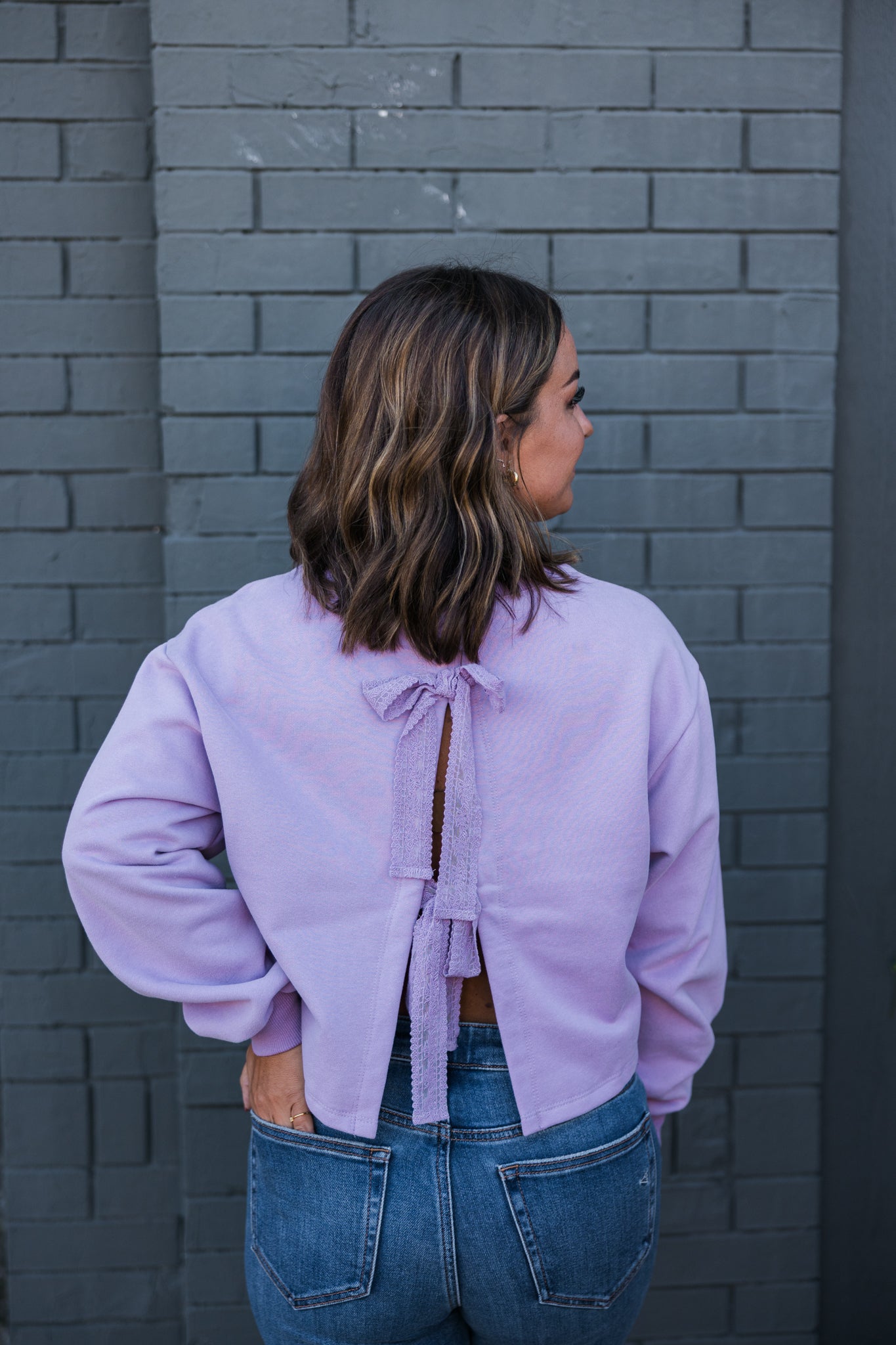 Canon Back Bow Sweatshirt