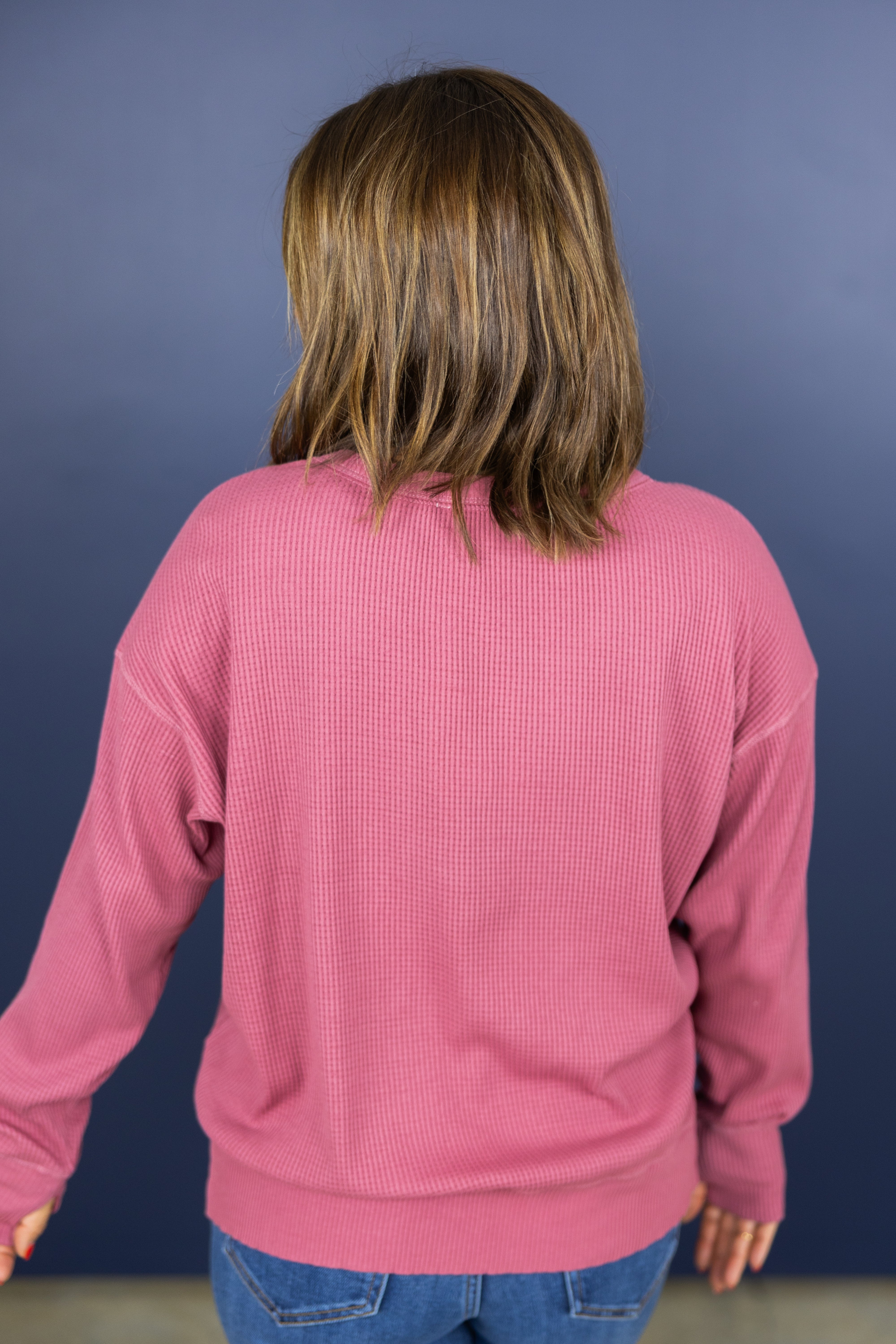 Homebody Waffle Knit Pullover