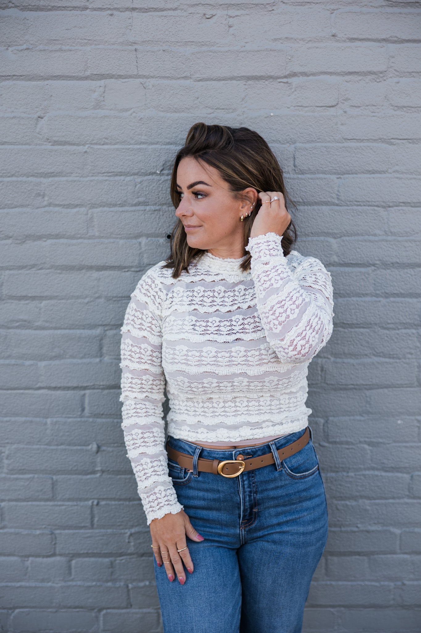 Leighton Lace Long Sleeve