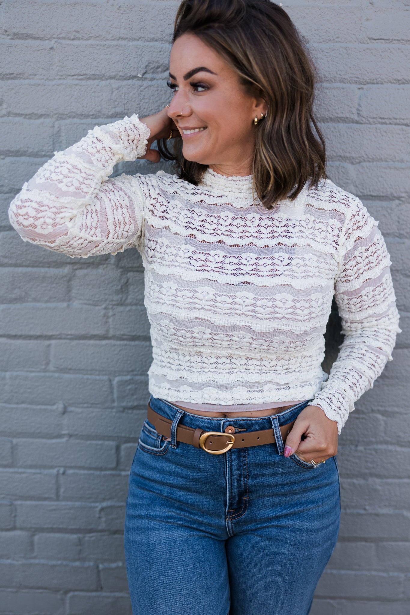 Leighton Lace Long Sleeve