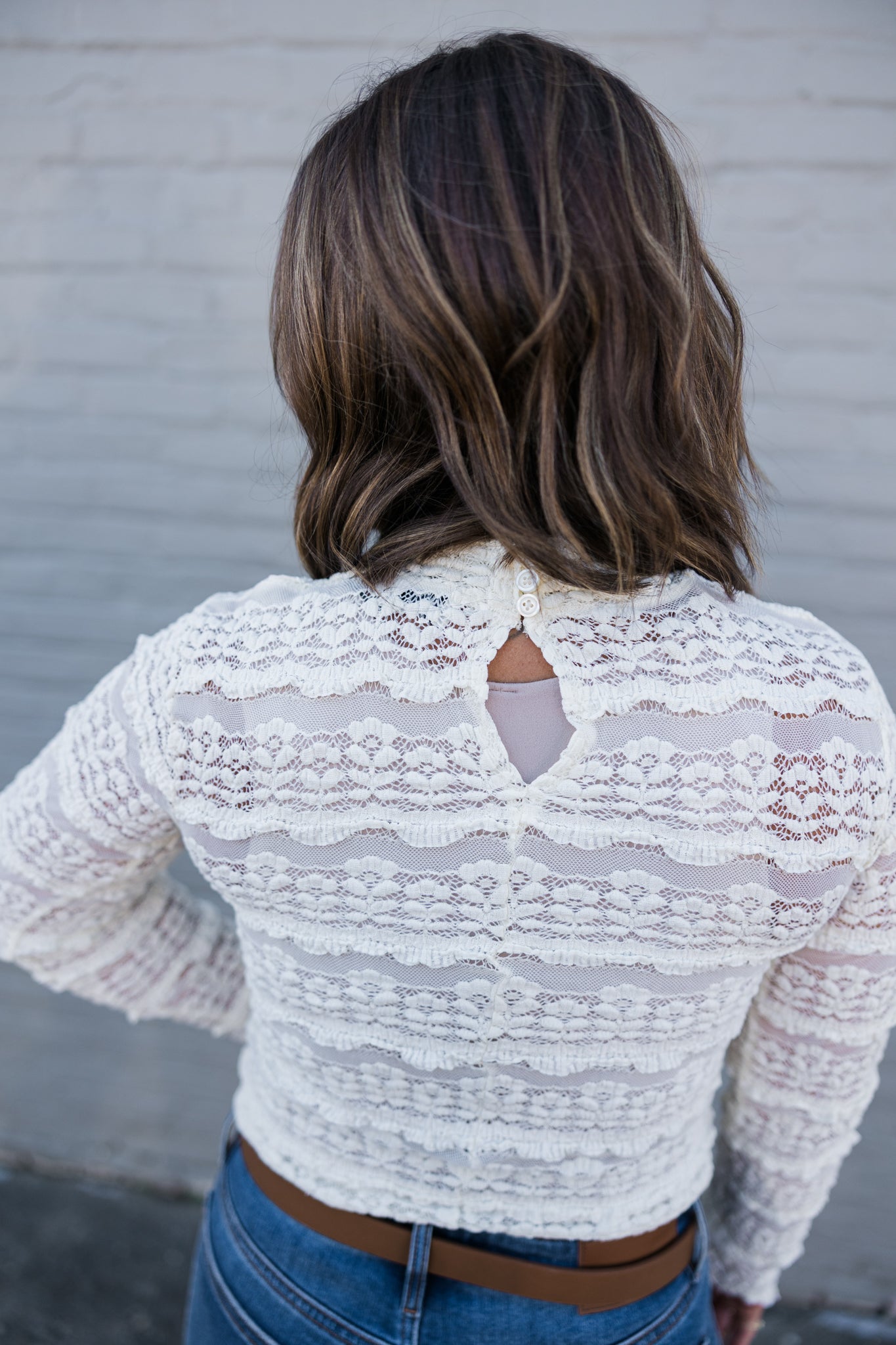 Leighton Lace Long Sleeve