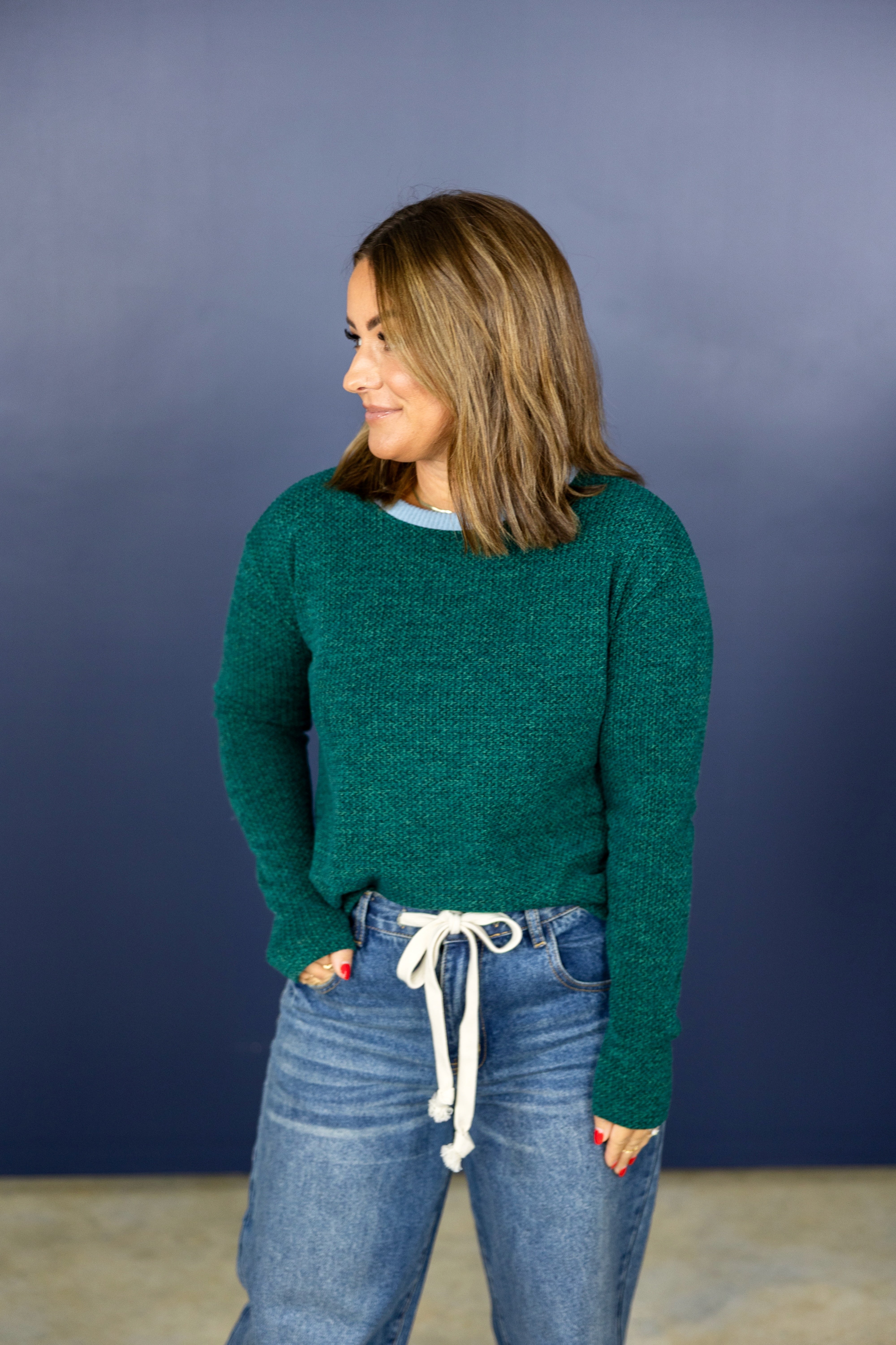 Leyla Contrast Sweater