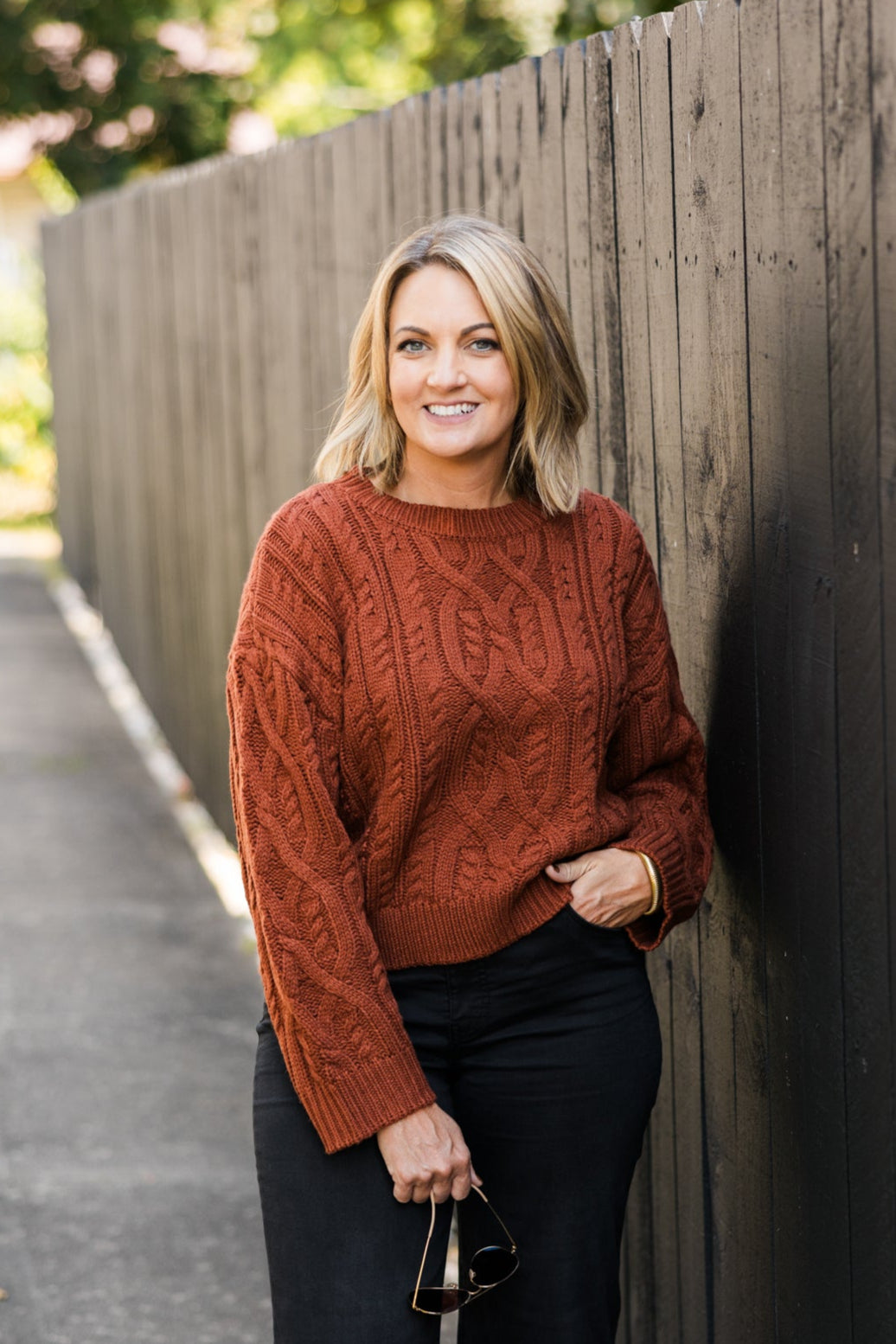 Patricia Cable Knit Sweater